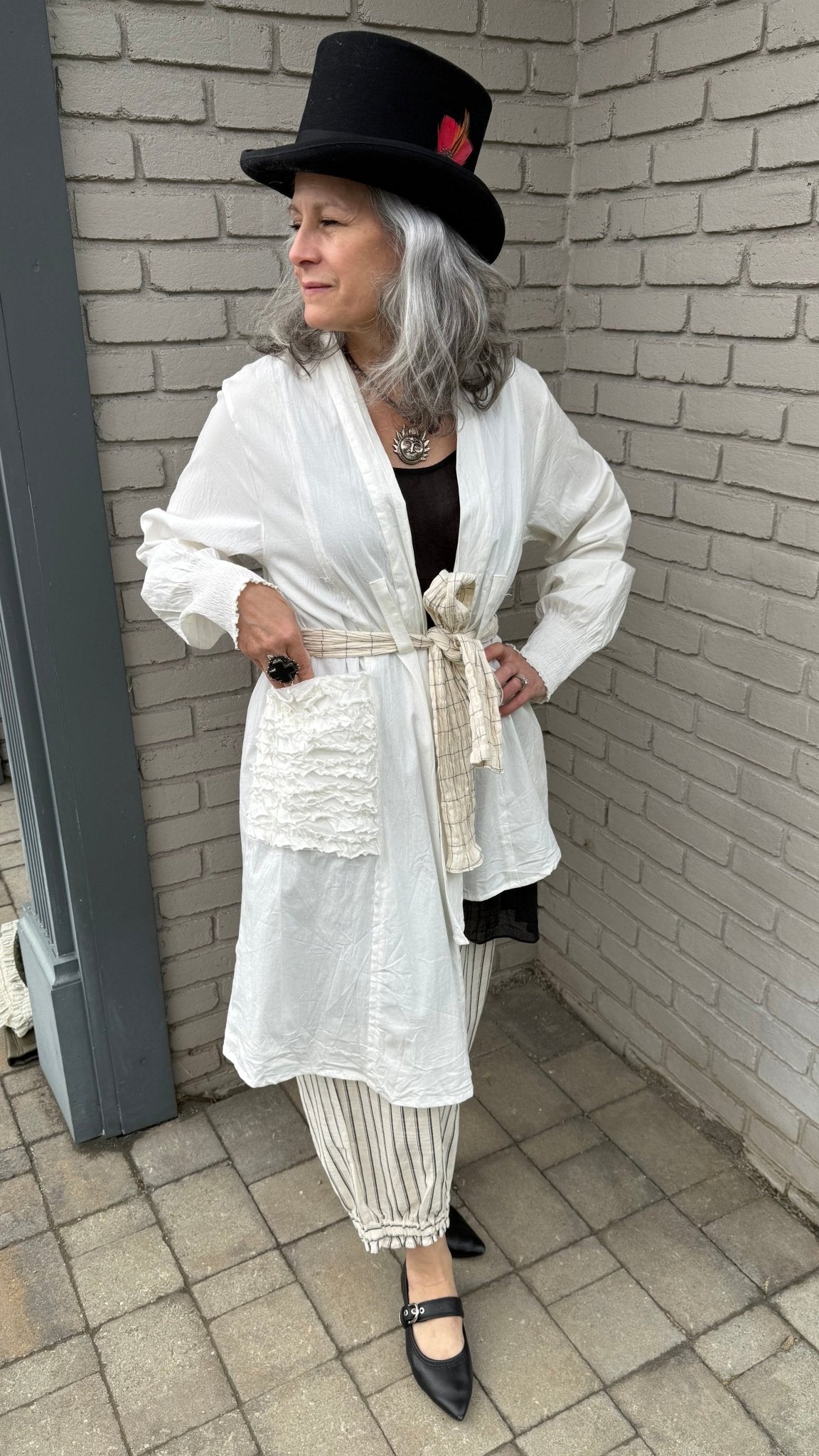 Logan Asymmetric Jacket - Vintage Vault Boutique