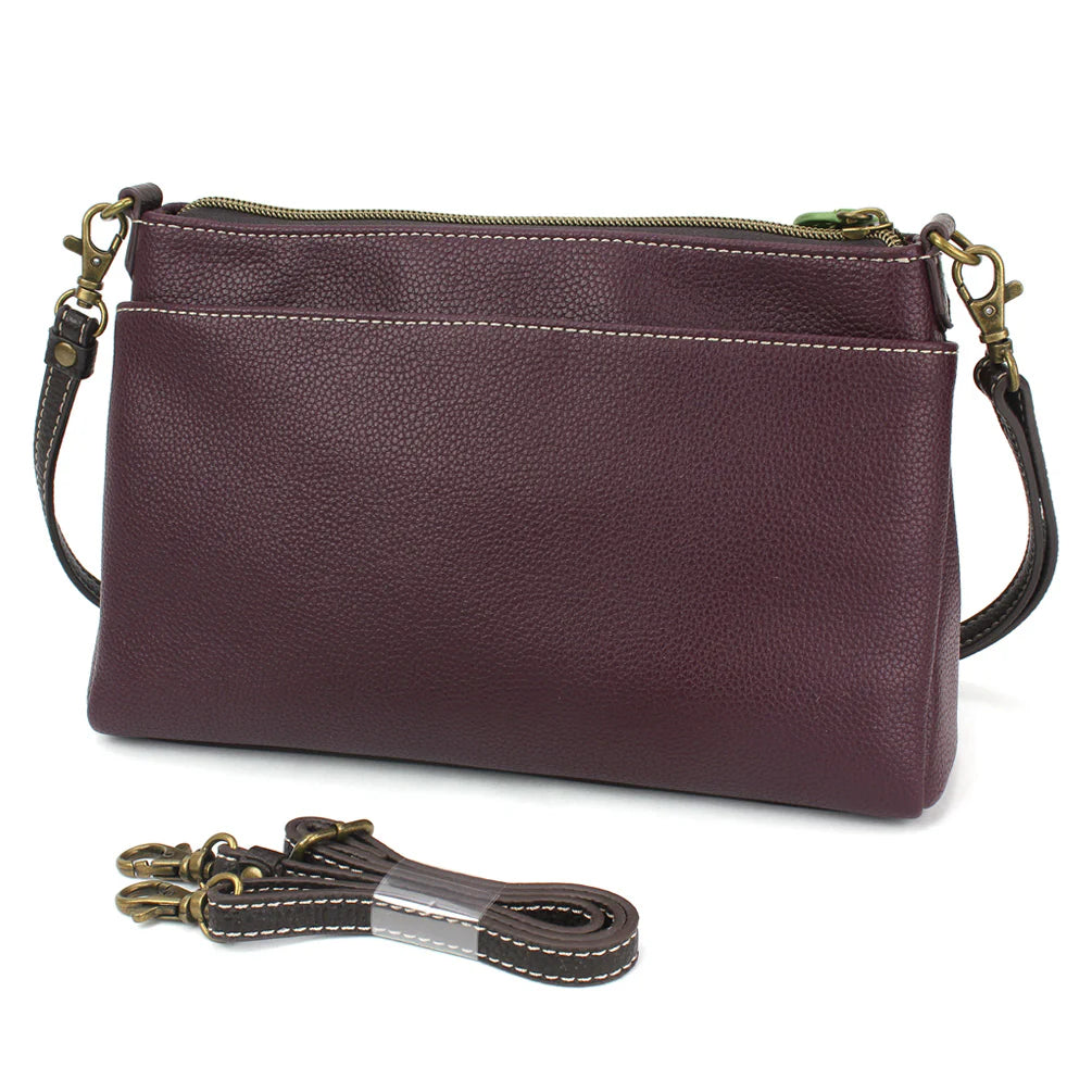 Deluxe Crossbody - Sunflower - plum