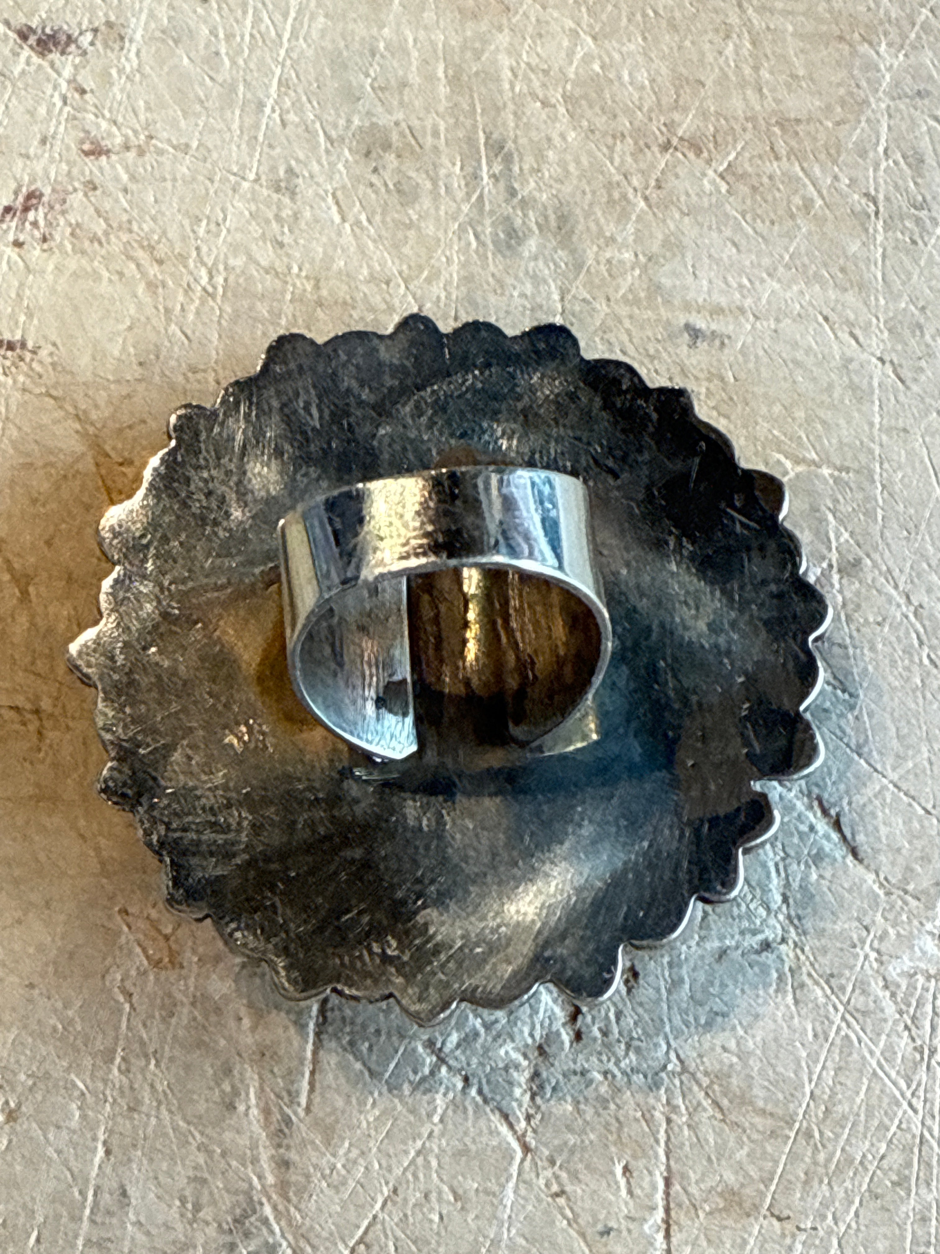 Purple Flower Ring