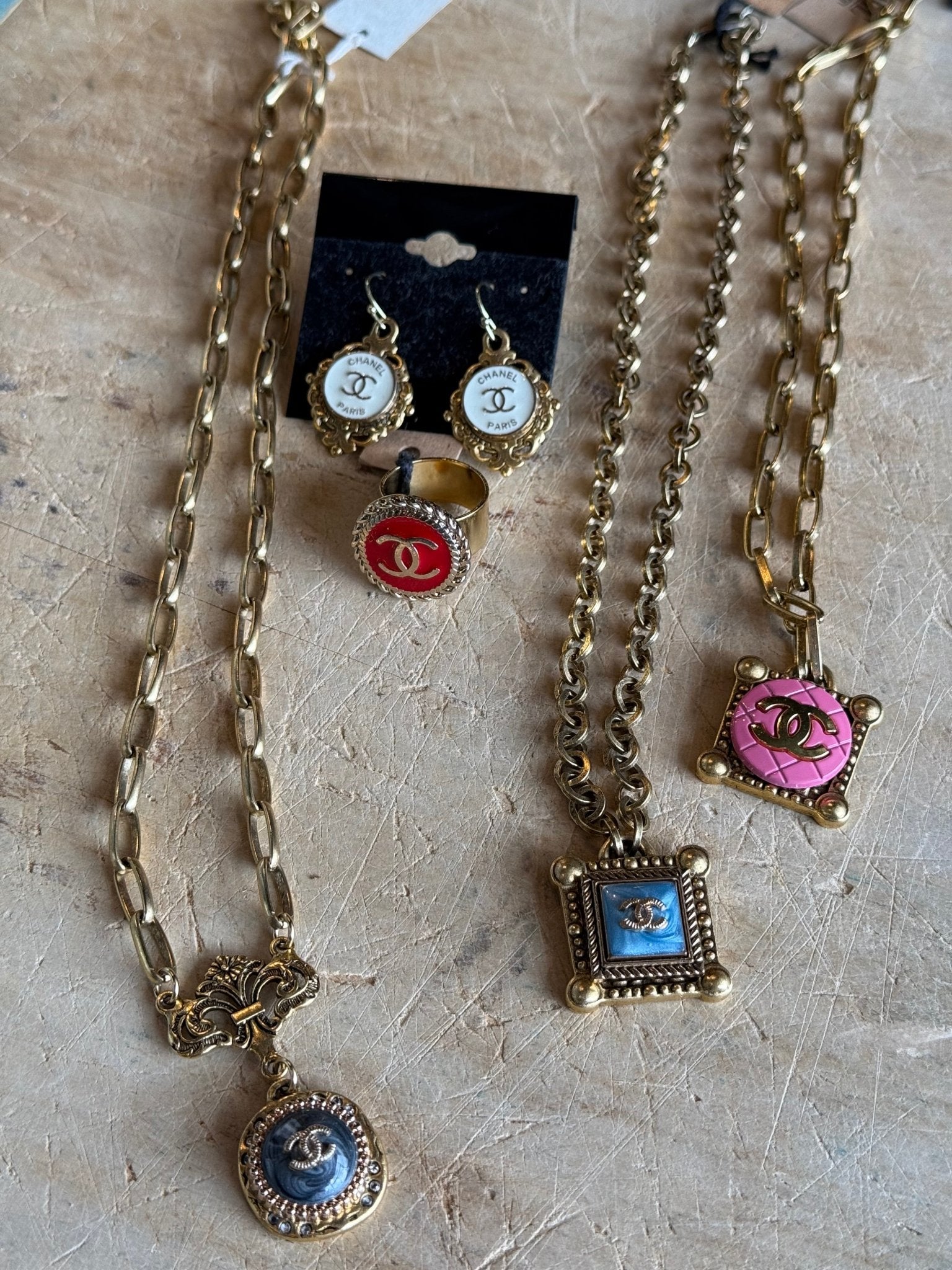 EK Designer Necklace - Vintage Vault Boutique