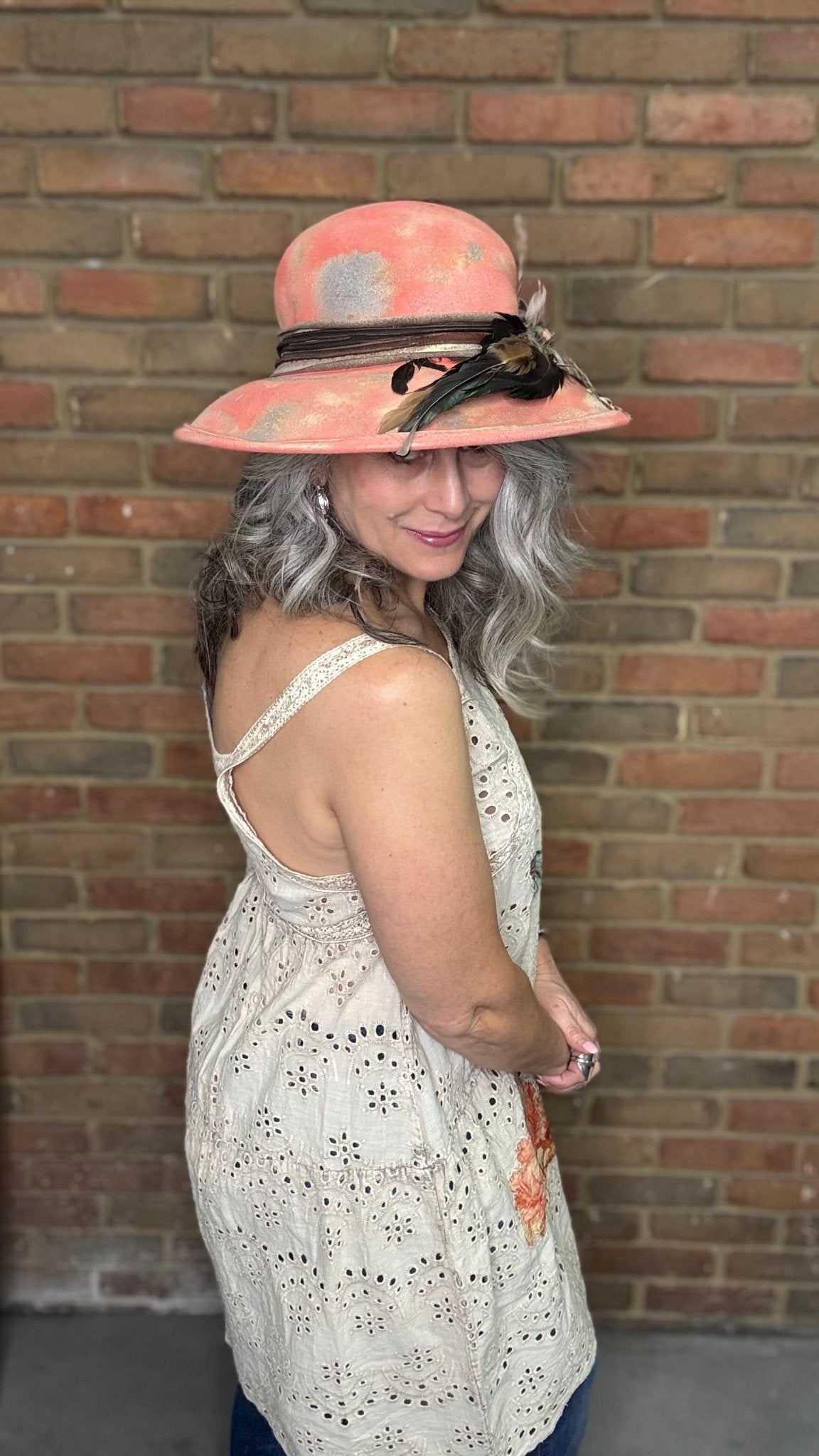 Spring Hat - Vintage Vault Boutique