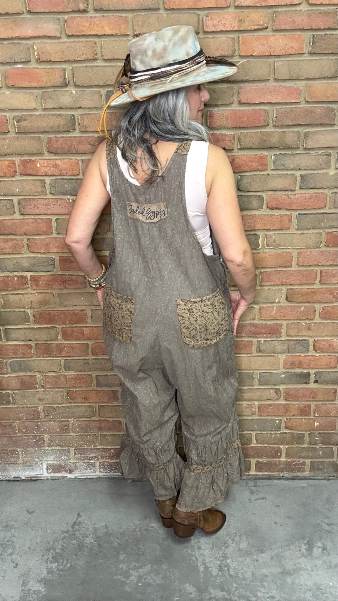 Canyon Mist Overalls - Vintage Vault Boutique
