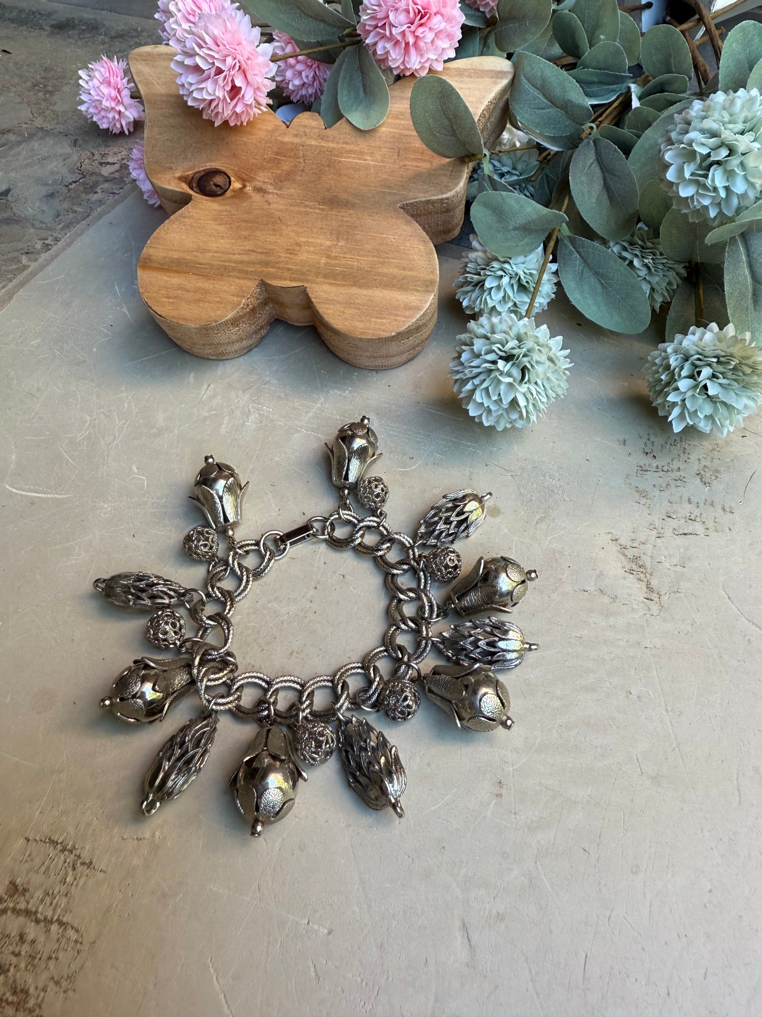 EKD Vintage Charm Bracelet