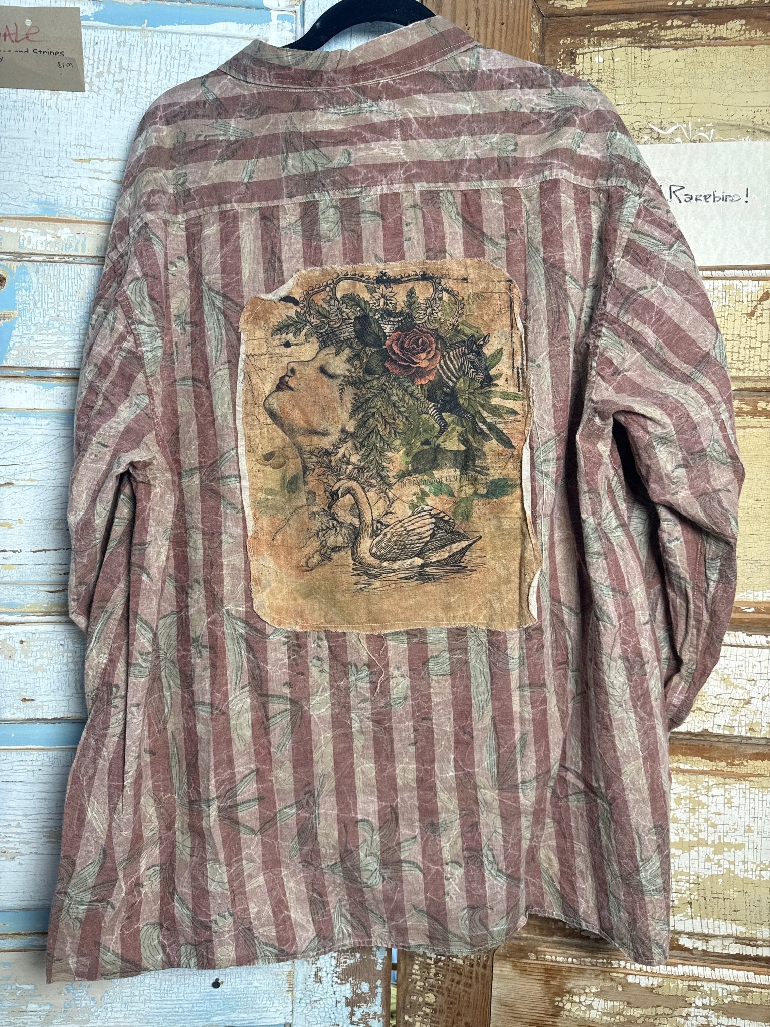 Wild Woman Striped Top - Vintage Vault Boutique