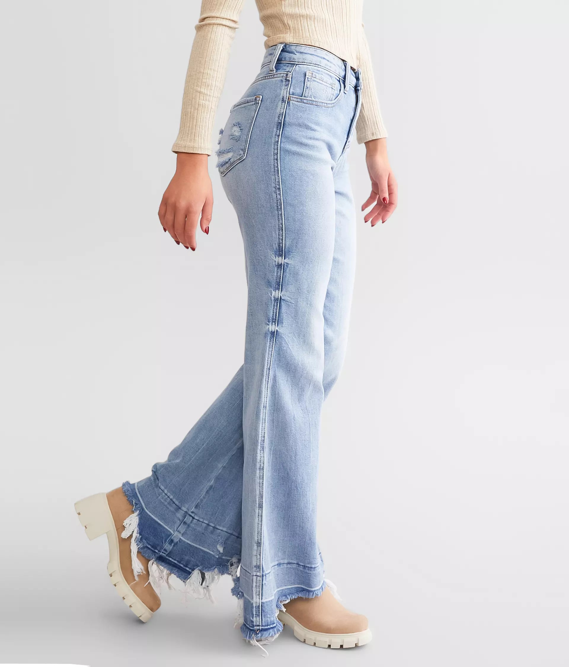 Wide Leg Flare Inpressed