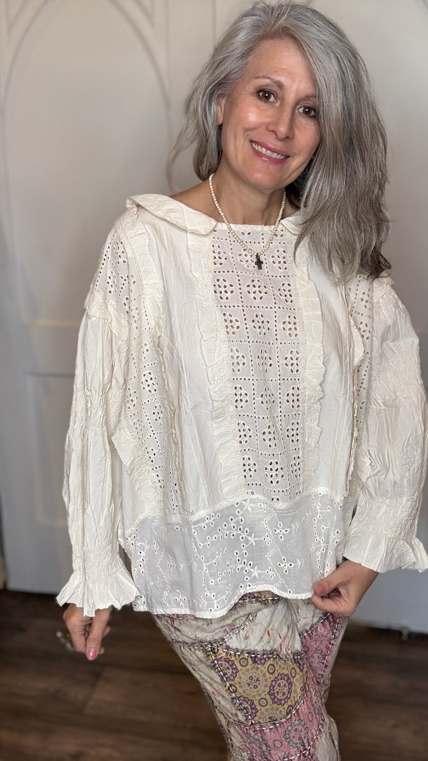 Vintage Mix Cotton Top