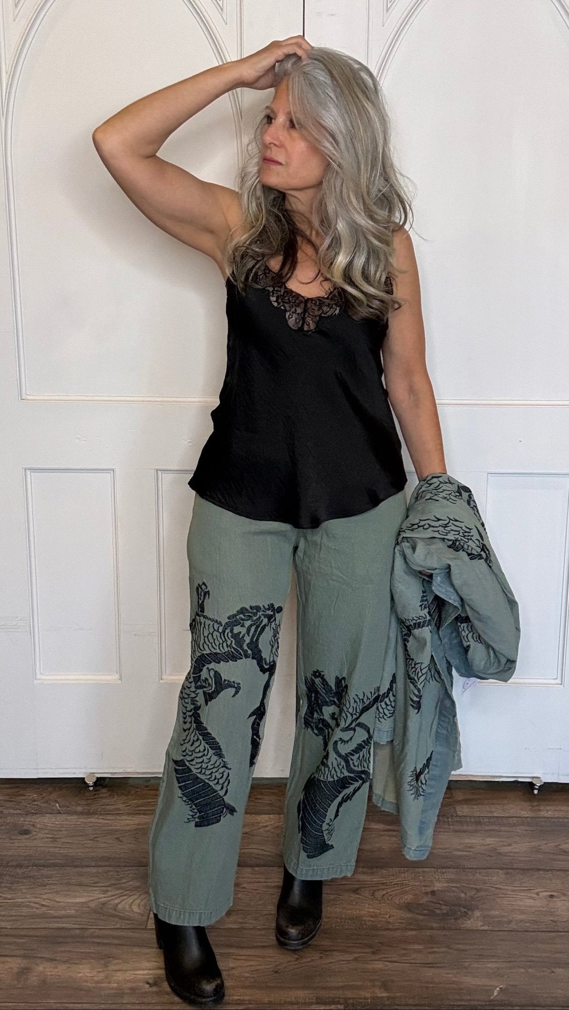 Dragon Pant - Vintage Vault Boutique