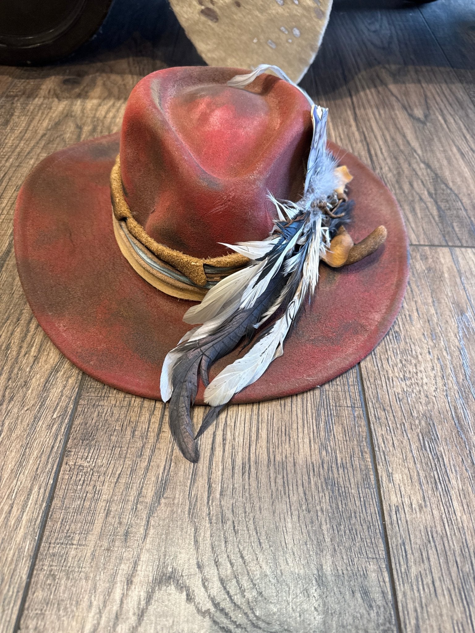 One of Kind Hat - Sweetheart - Vintage Vault Boutique