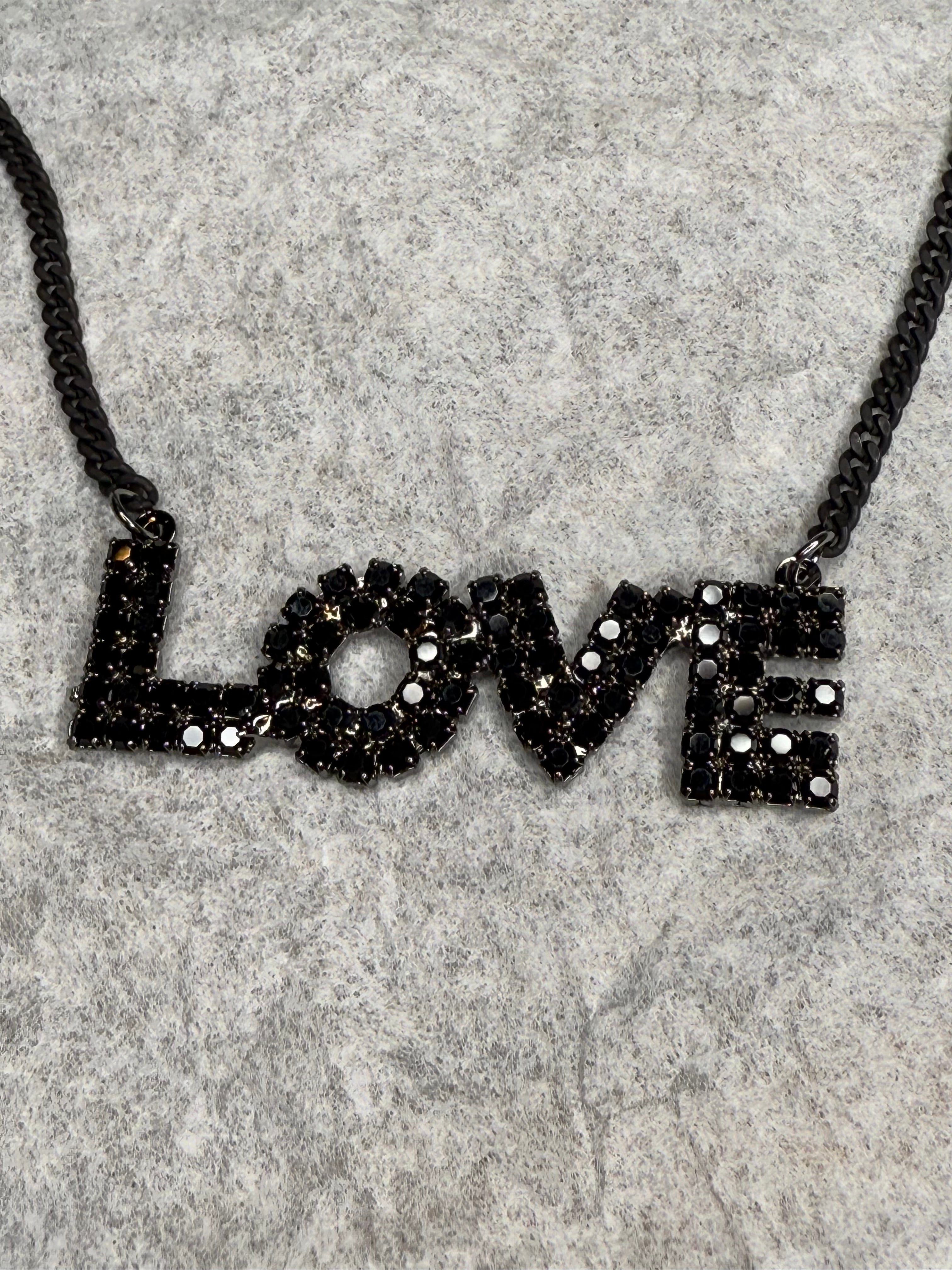 Mini La La LOVE Necklace Smutt