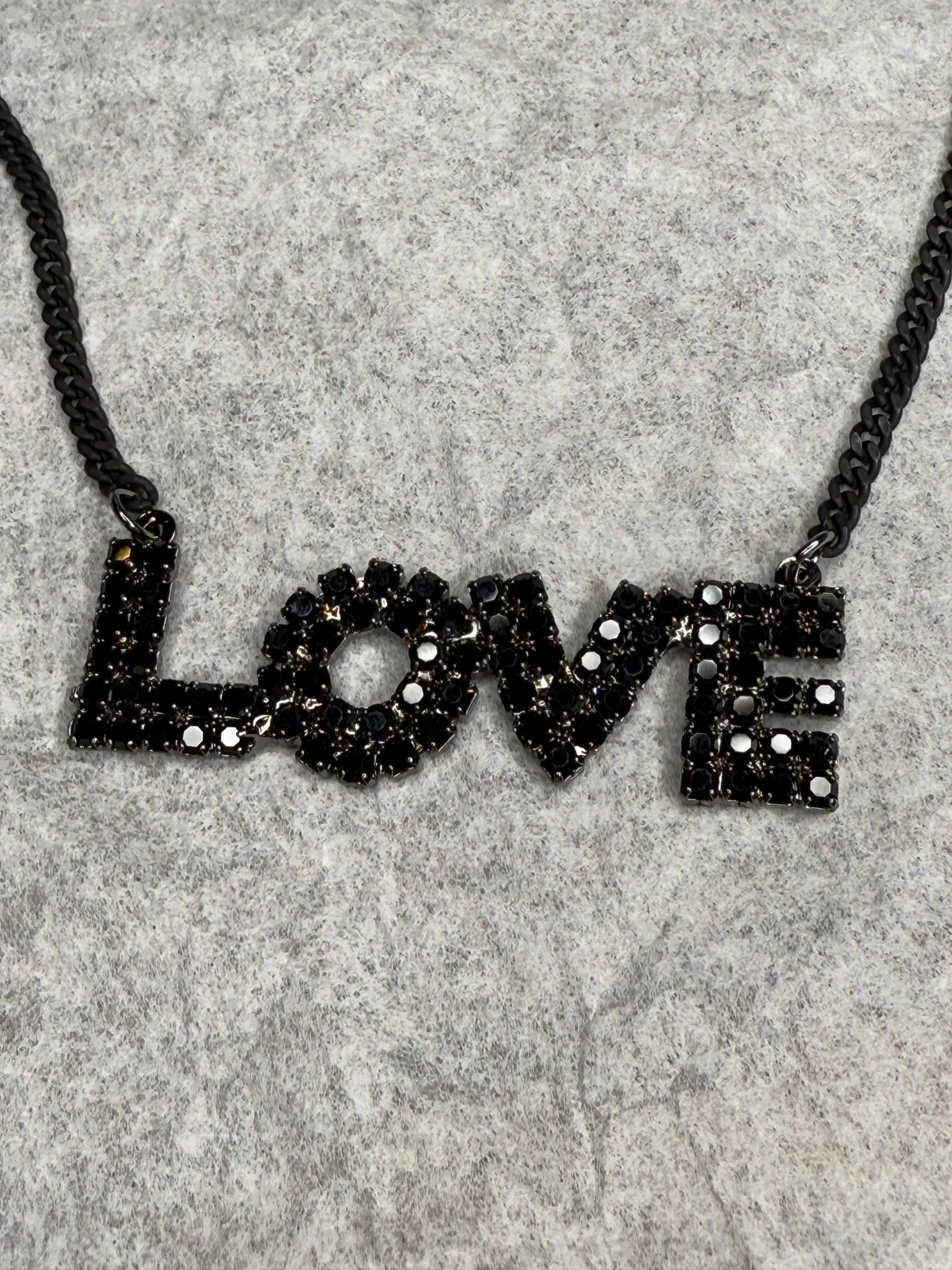 Mini La La LOVE Necklace Smutt - Vintage Vault Boutique