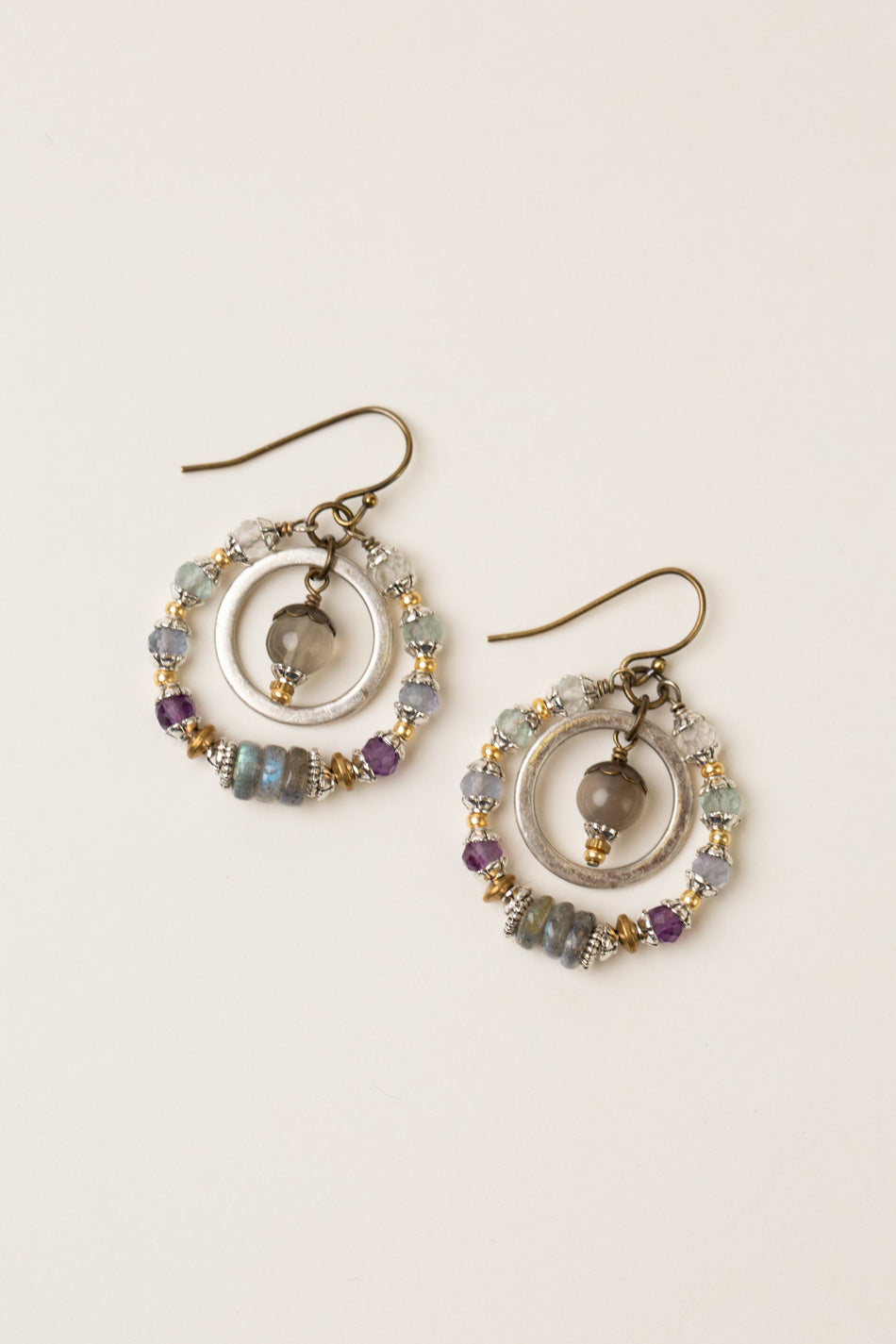 Aspire Fluorite Earrings E020