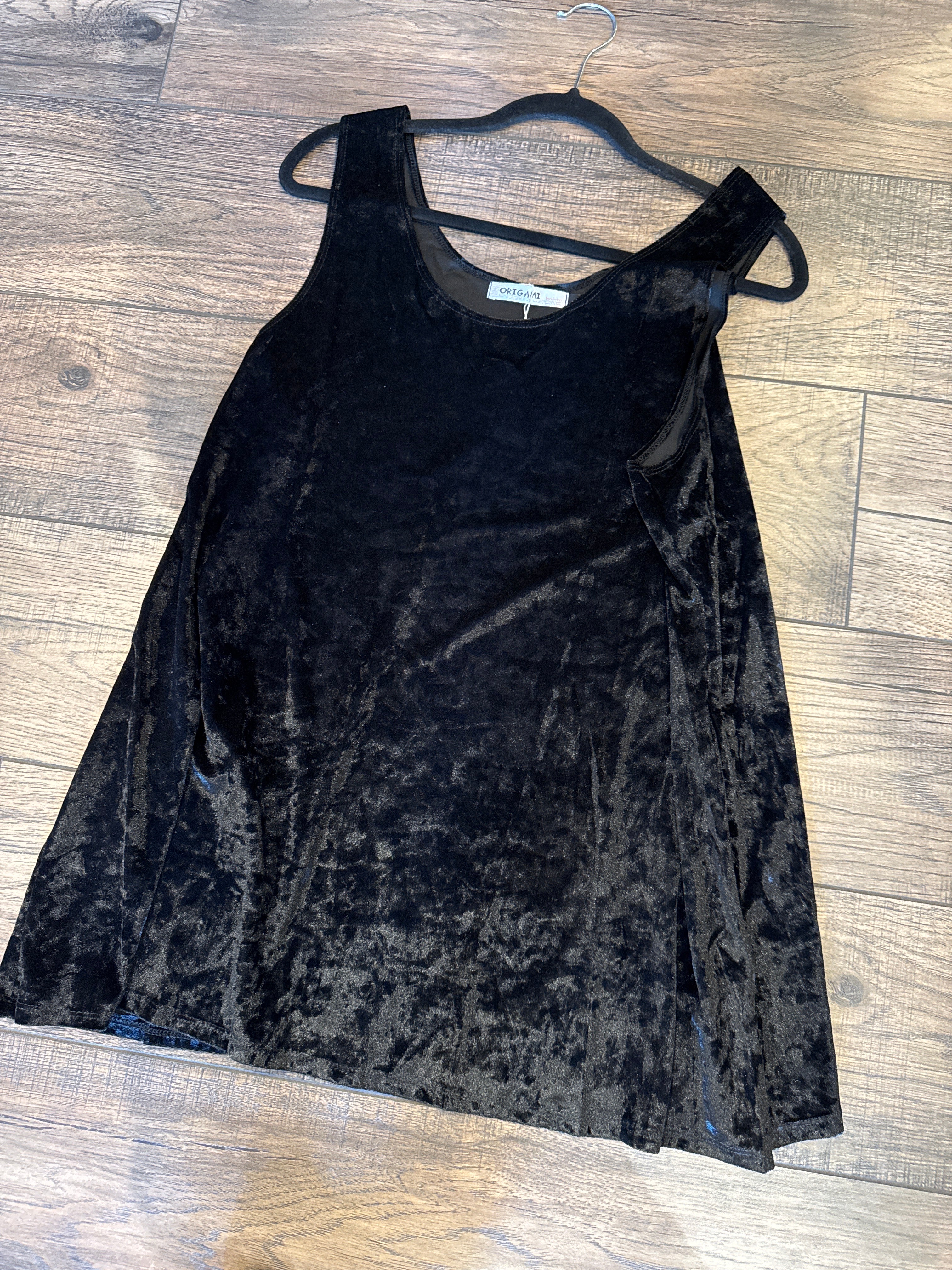 Black Velvet Tunic Tank XL and XXL