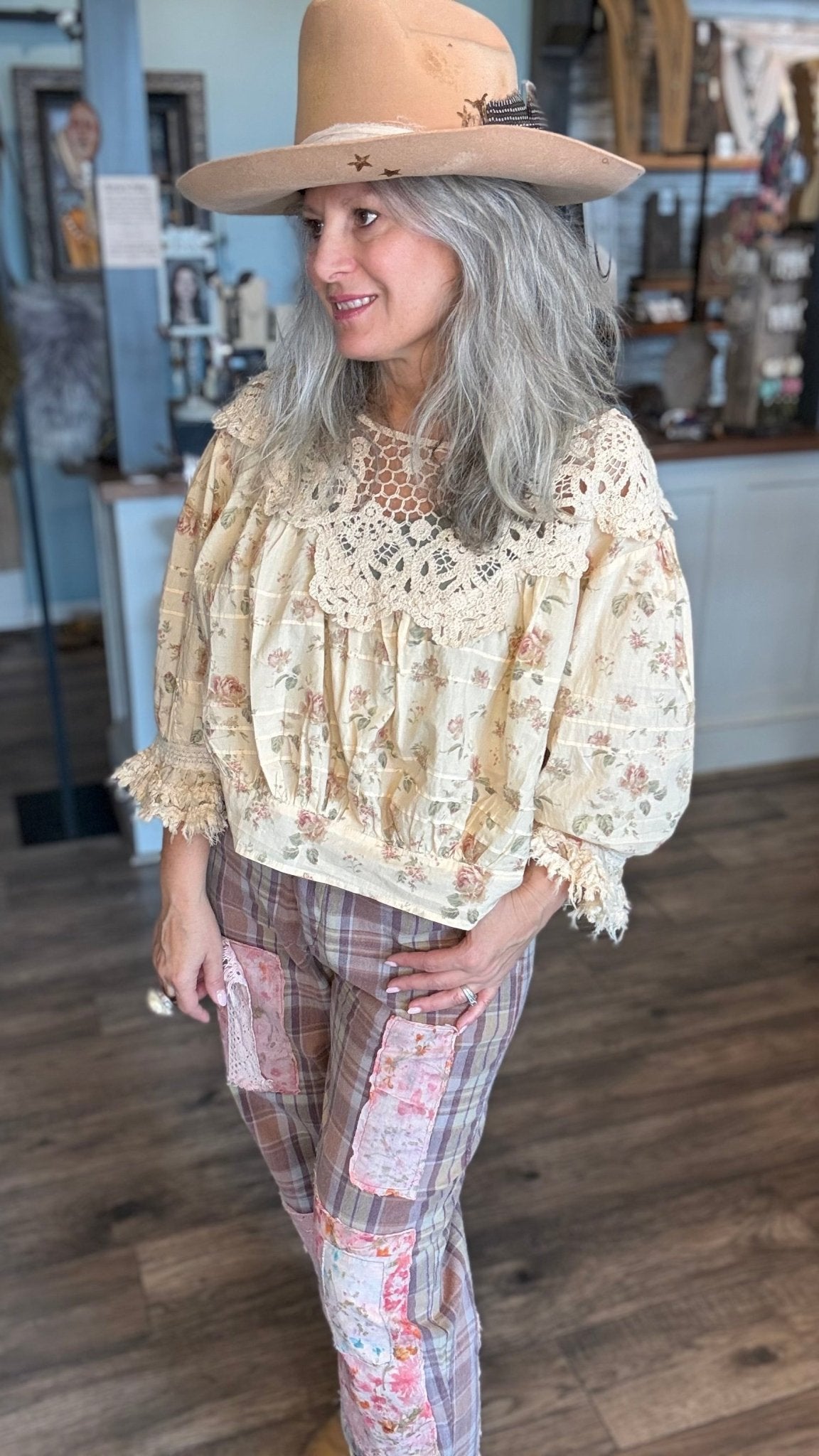 Forever Bloom Top - Vintage Vault Boutique