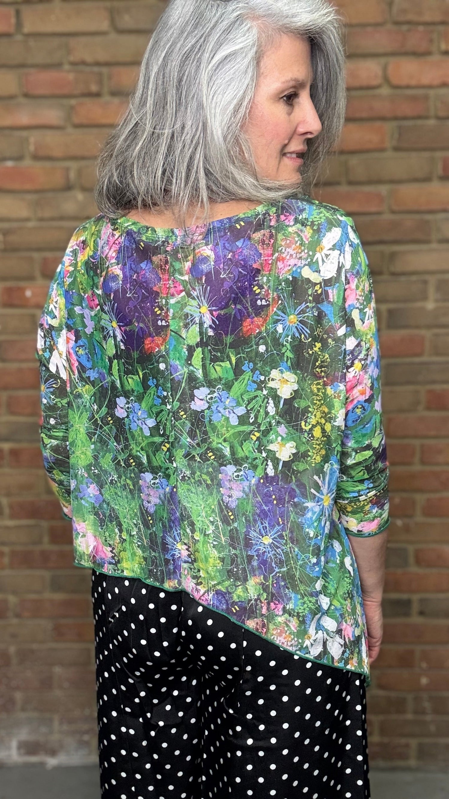 Floral Mesh Topper