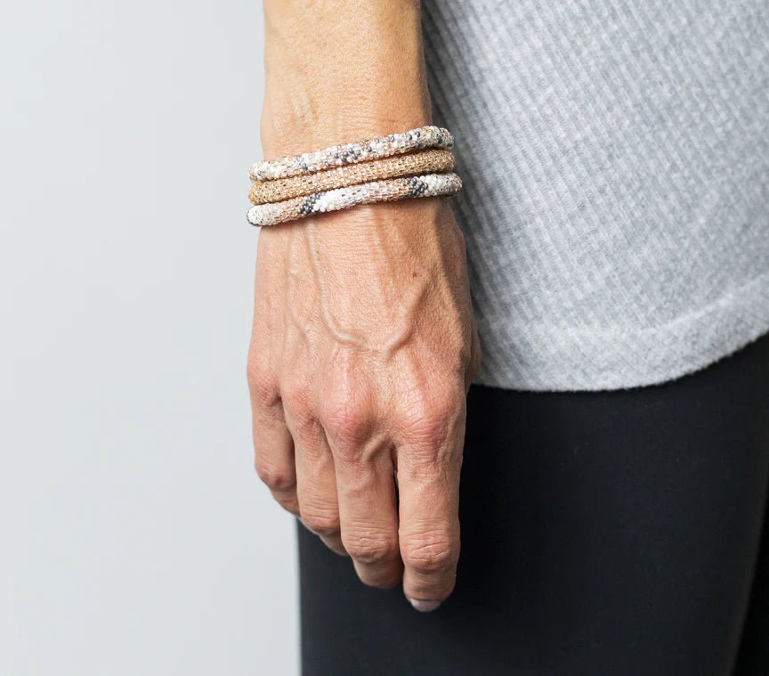 Roll On Bracelet Set of 3 Bubbly - Vintage Vault Boutique