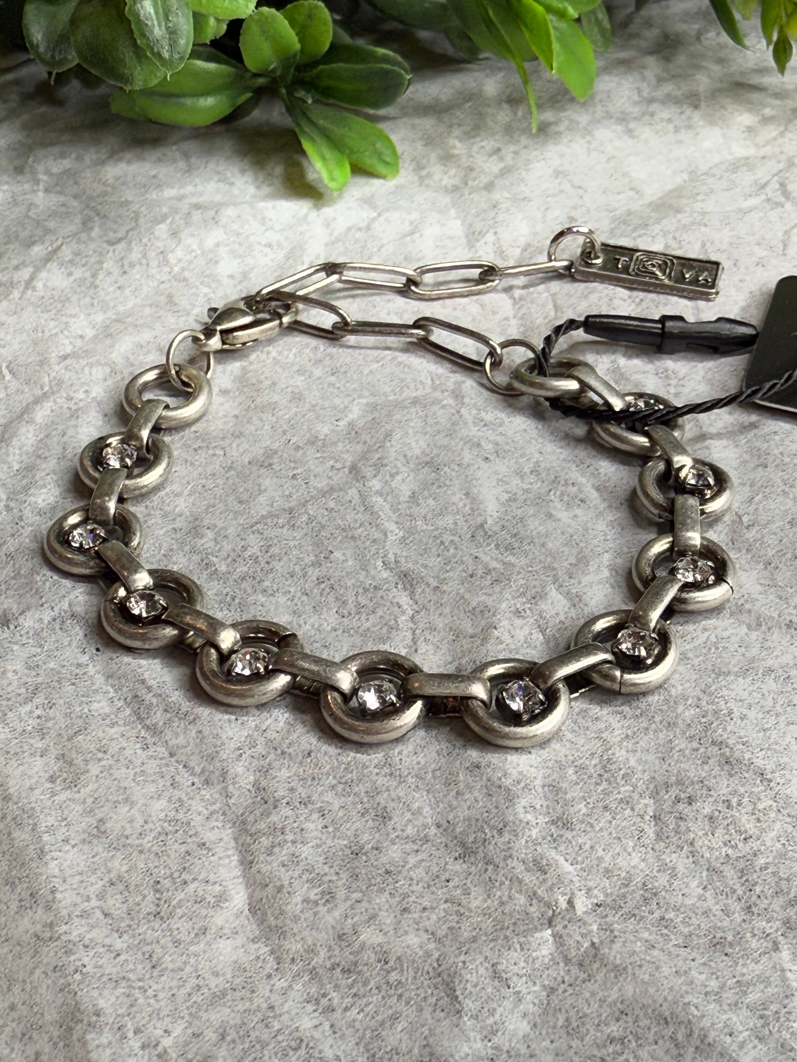 Juniper Bracelet in Antique Silver