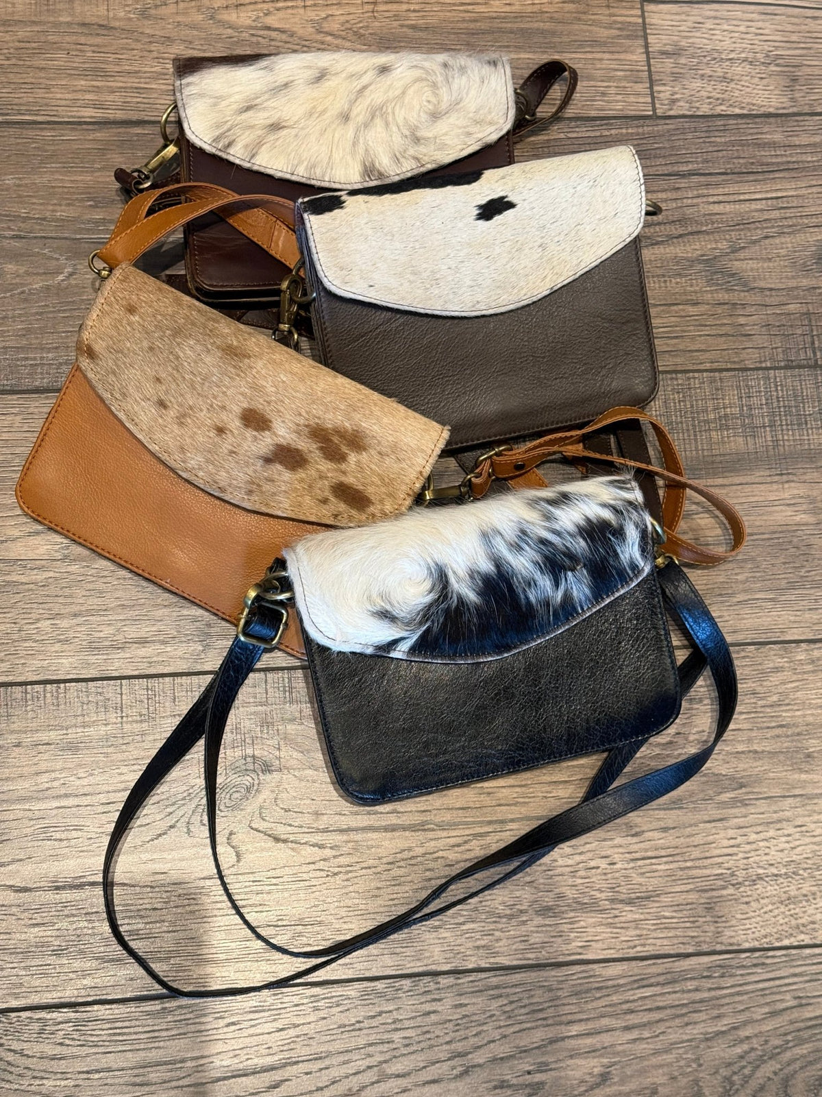 Cowhide Envelope Purse - Vintage Vault Boutique