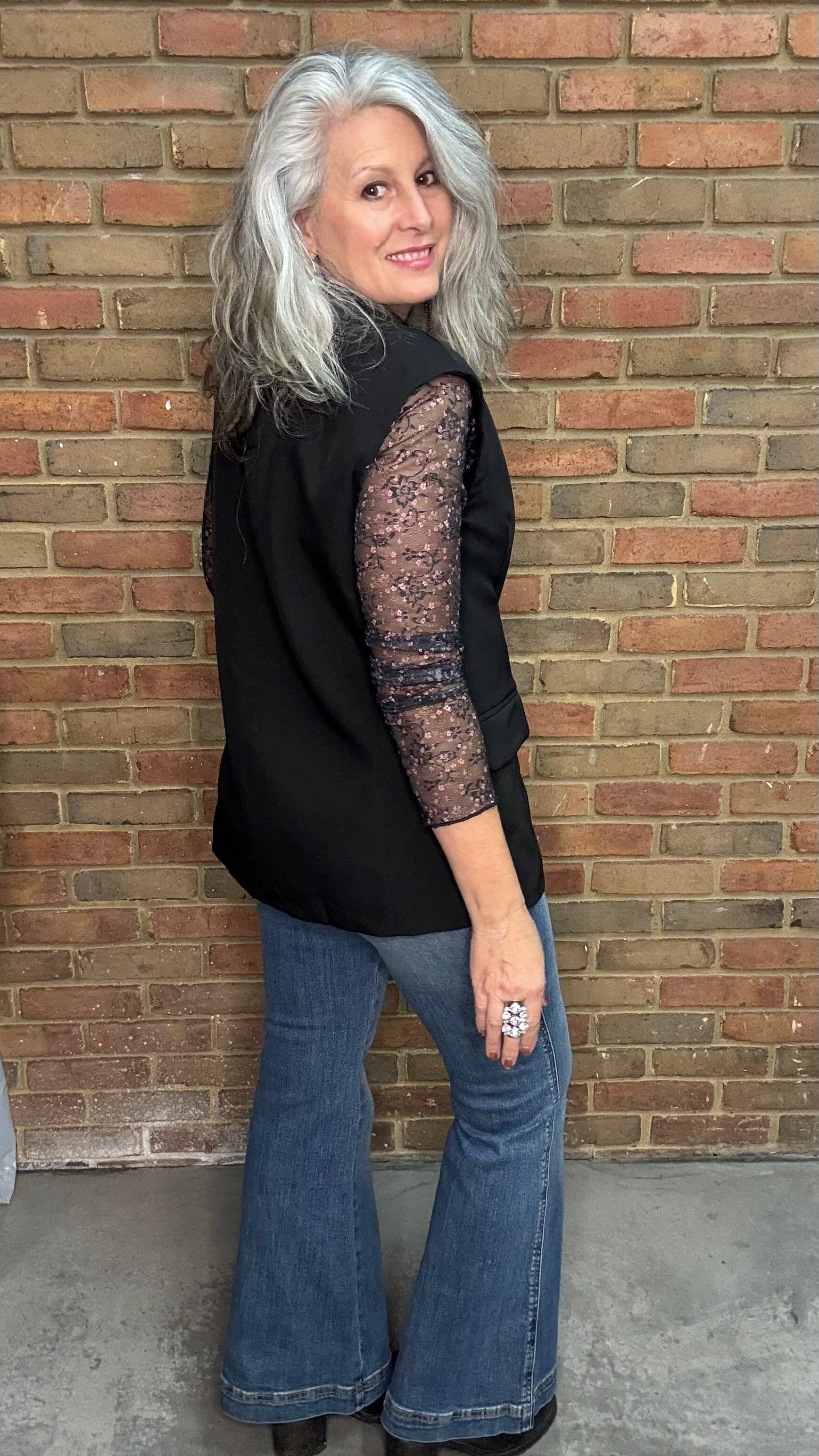 Collared Button Down Vest