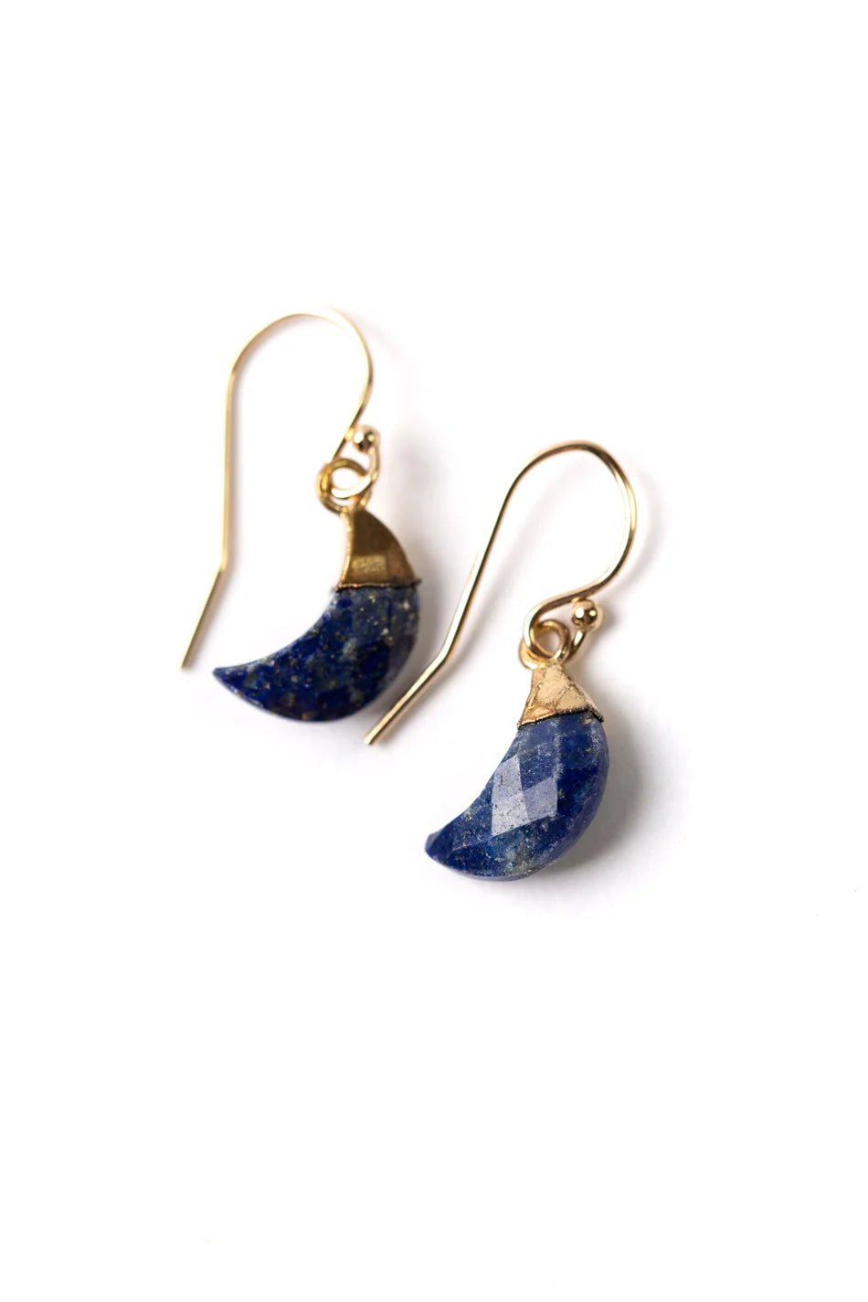 Blue Moon Simple Earrings 024E - Vintage Vault Boutique