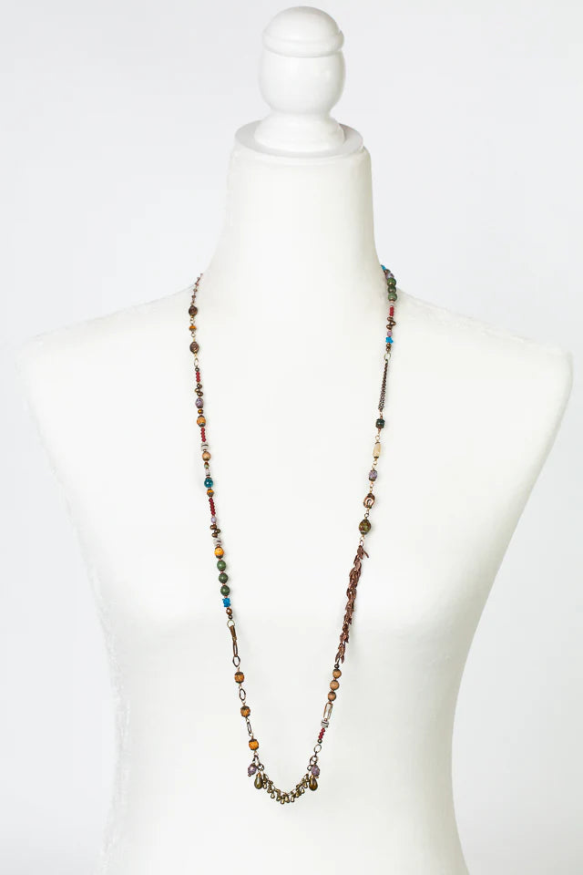 Bohemia Collage Necklace N007