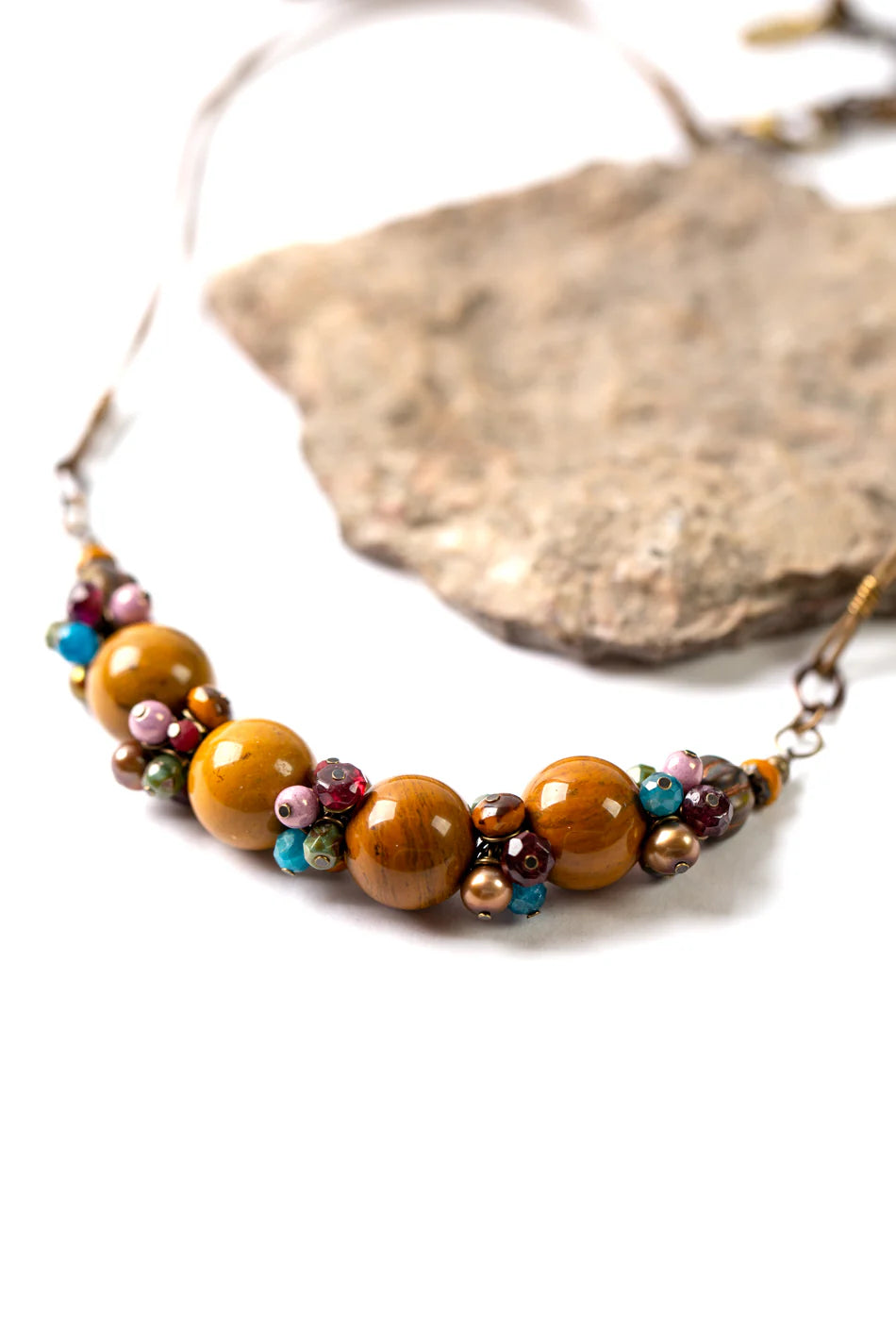 Bohemia Choker Collage Necklace N002