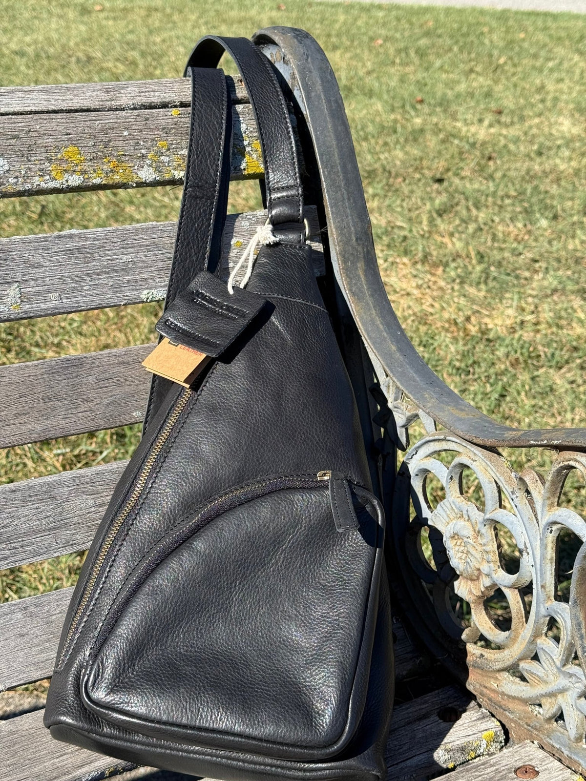 Leather Sling Bag 205 - Vintage Vault Boutique