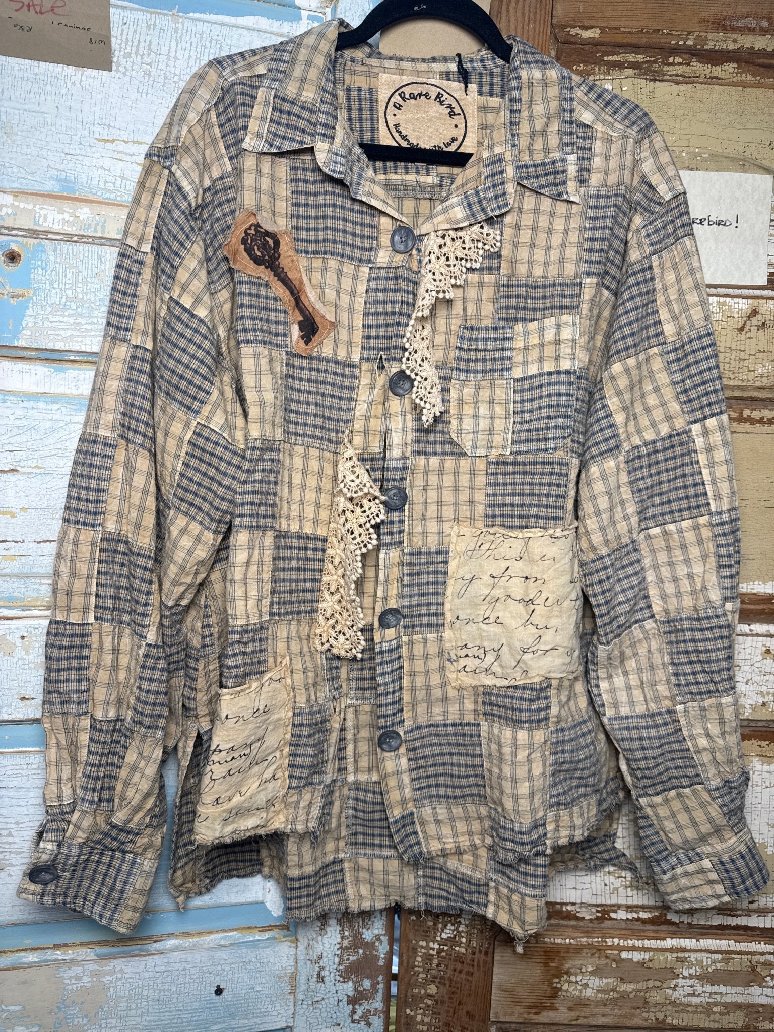 Checks and Keys Top - Vintage Vault Boutique