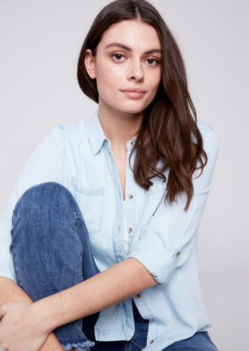 Denim Button Up Shirt