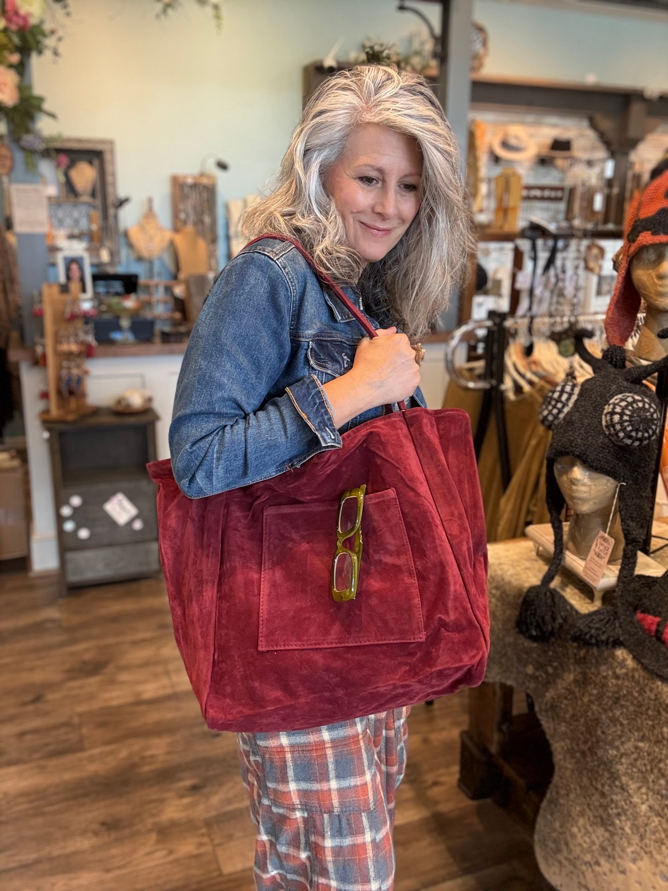 Large Microfiber Tote