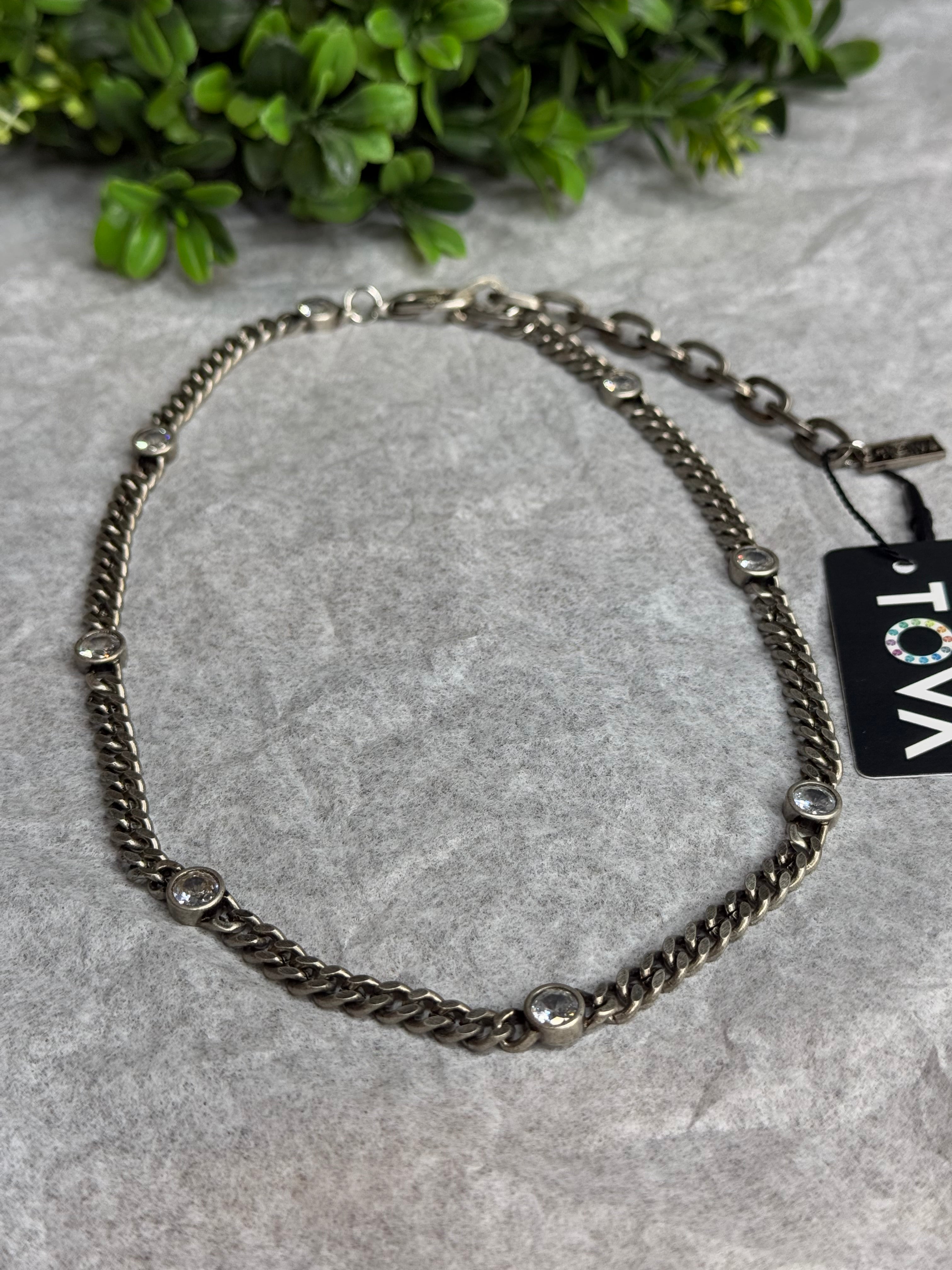 Owen Necklace in Antique Silver