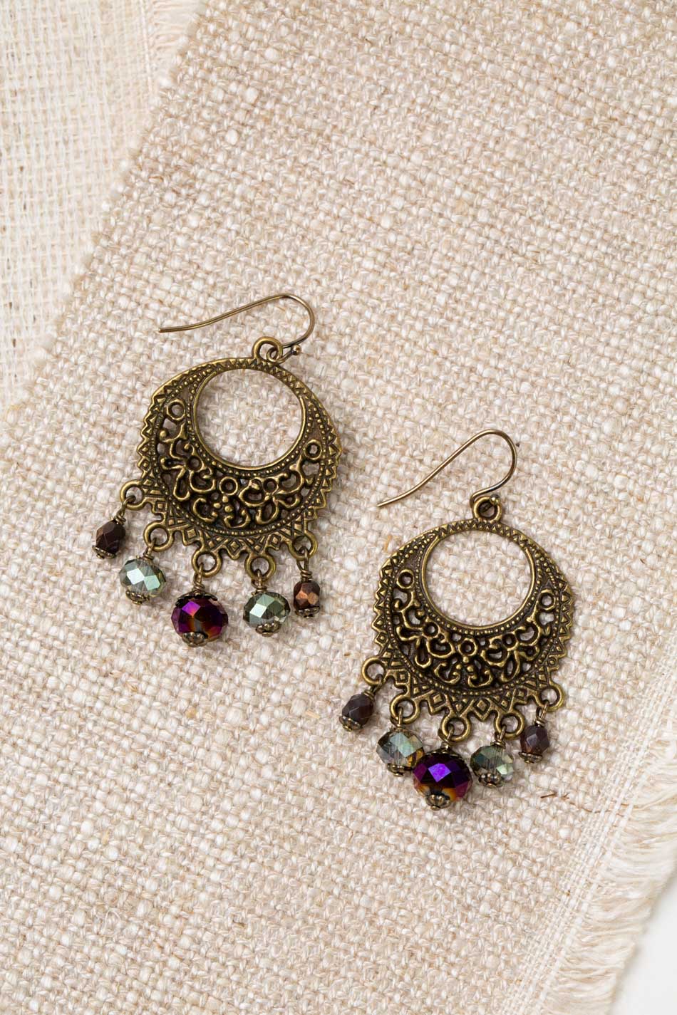Crisp Autumn Statement Earrings 170E