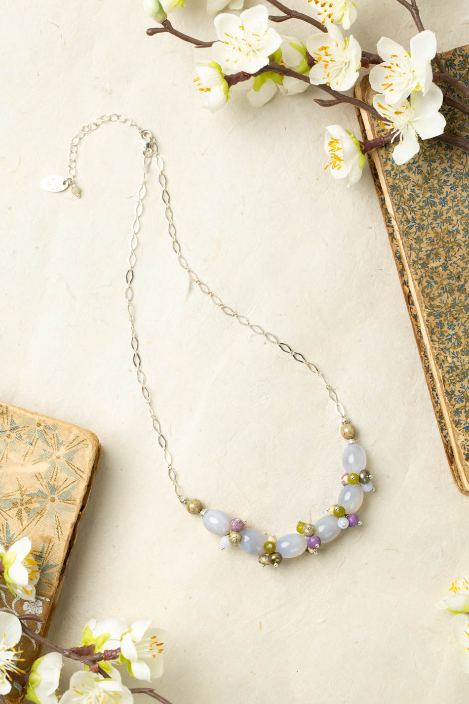 Cave Spring Cluster Necklace N002