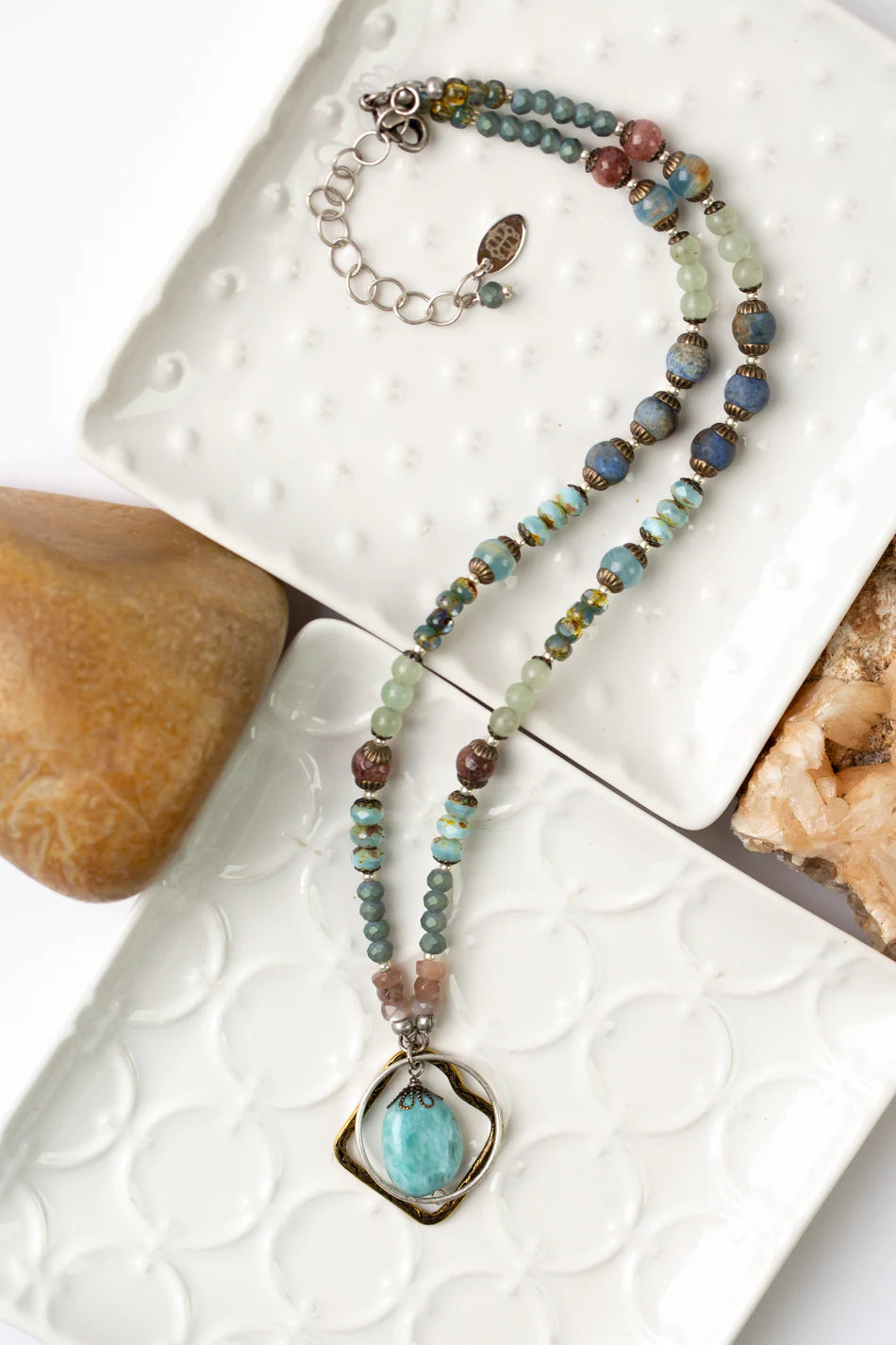 Courage Collage Necklace N005