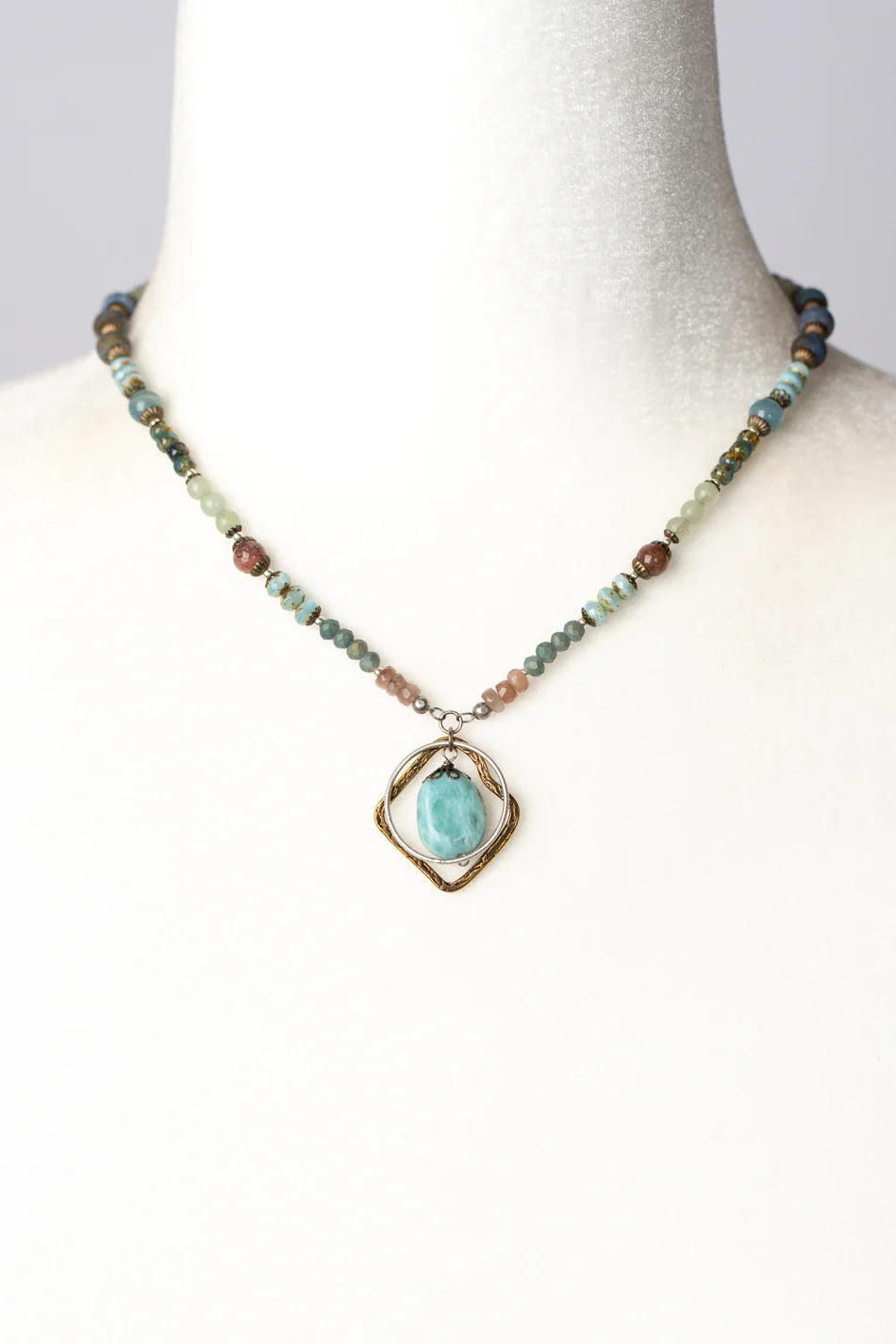 Courage Collage Necklace N005