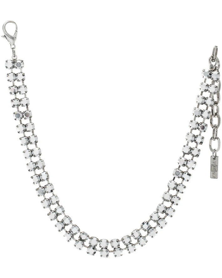 Lira Necklace in Chrome