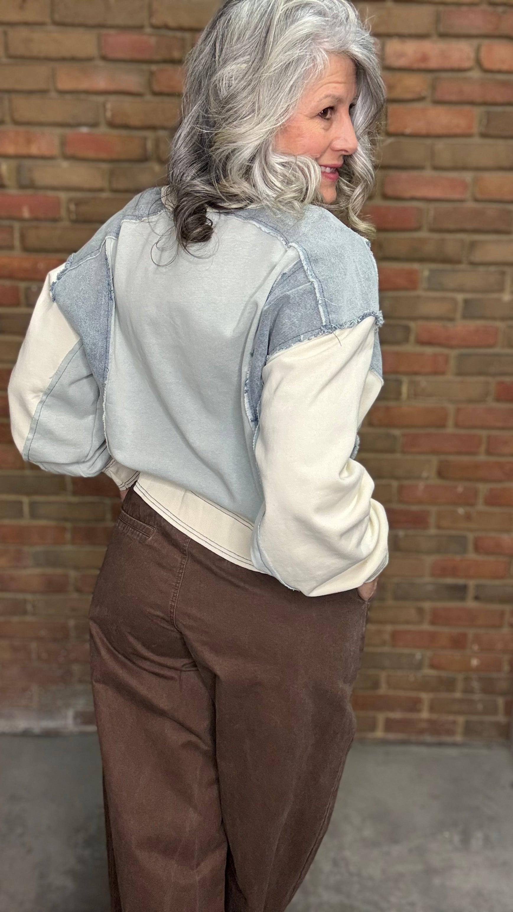 Color Block Pullover