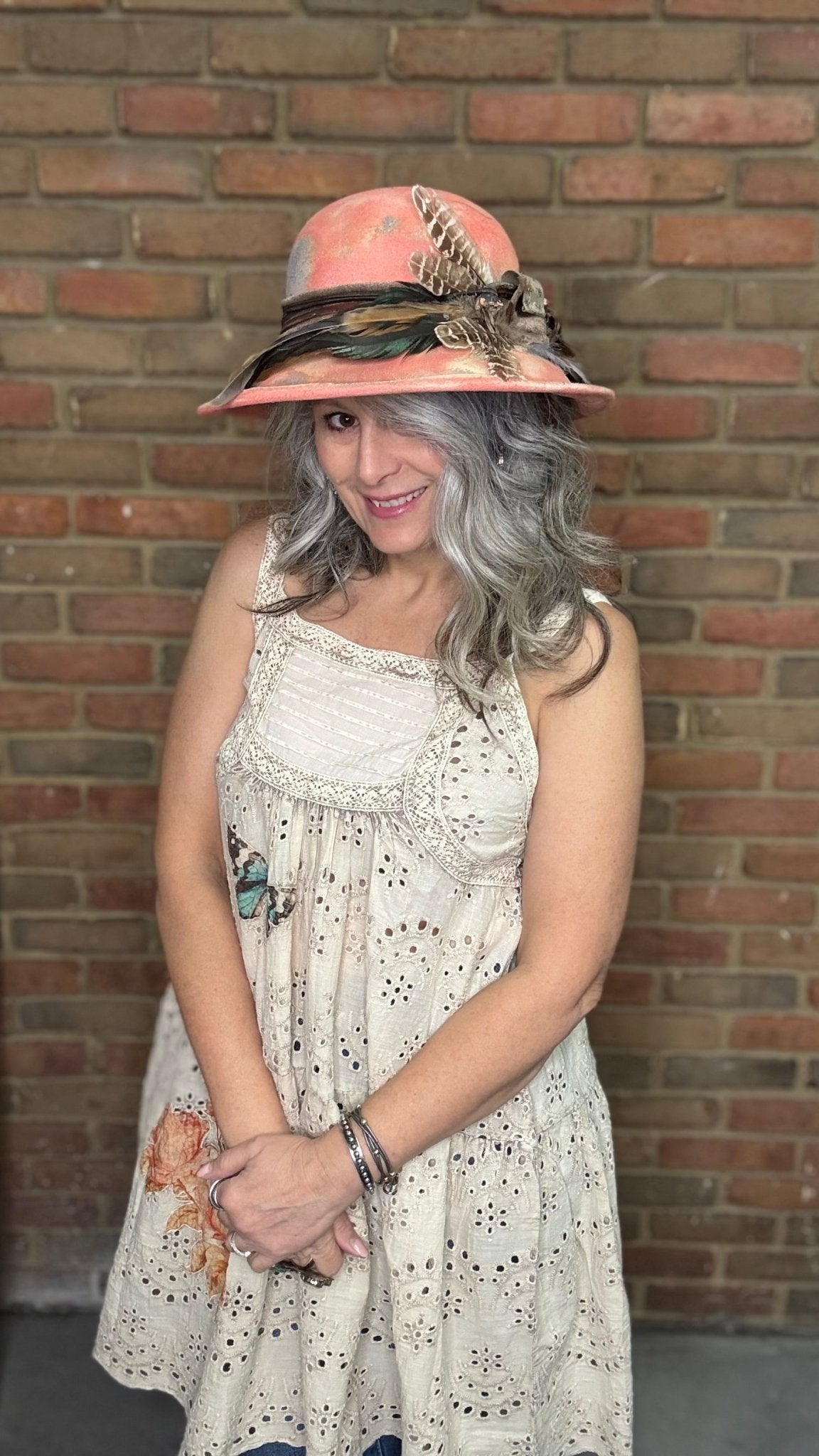 Spring Hat - Vintage Vault Boutique