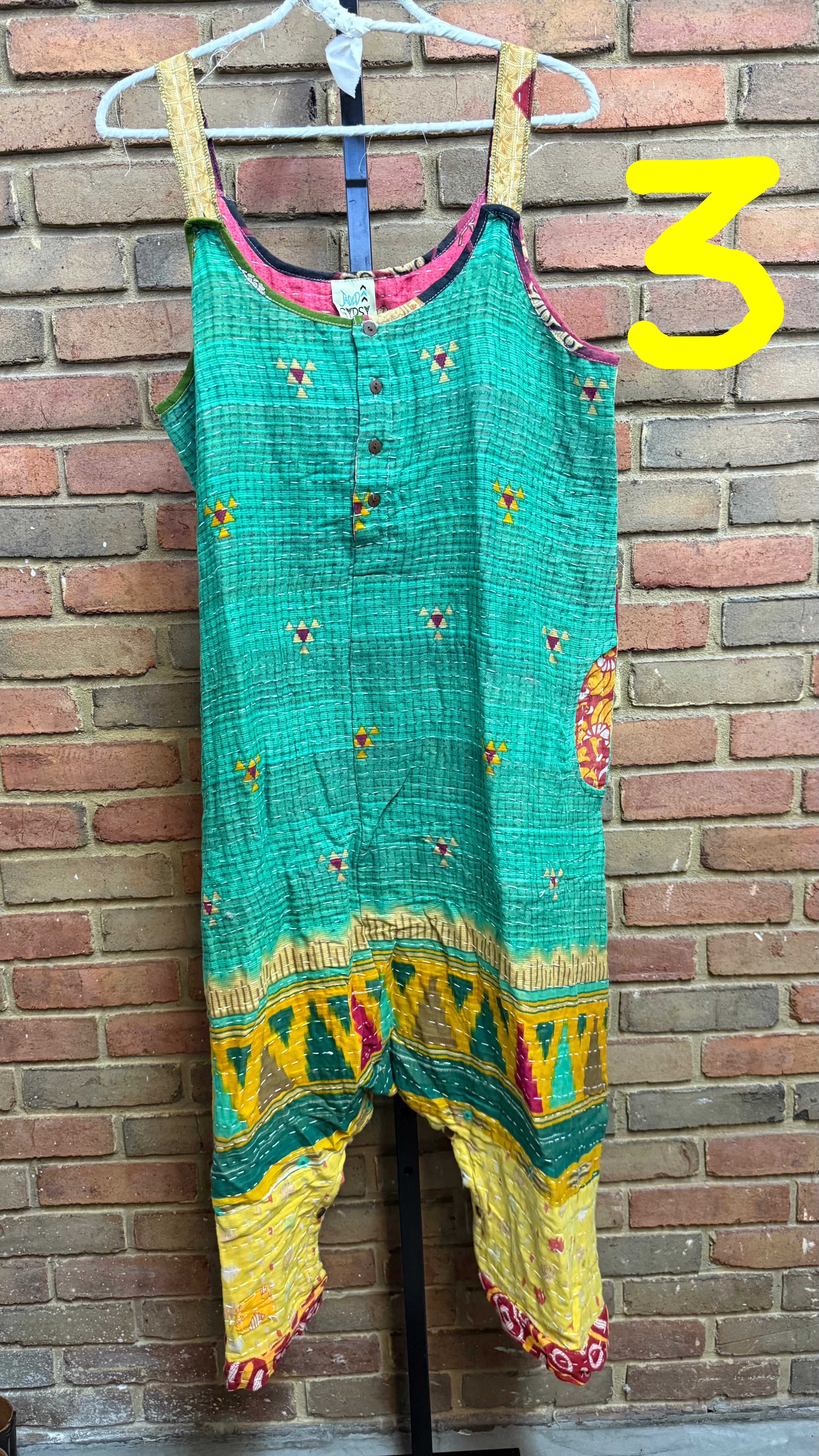 Kantha Sunrise Romper JG-75