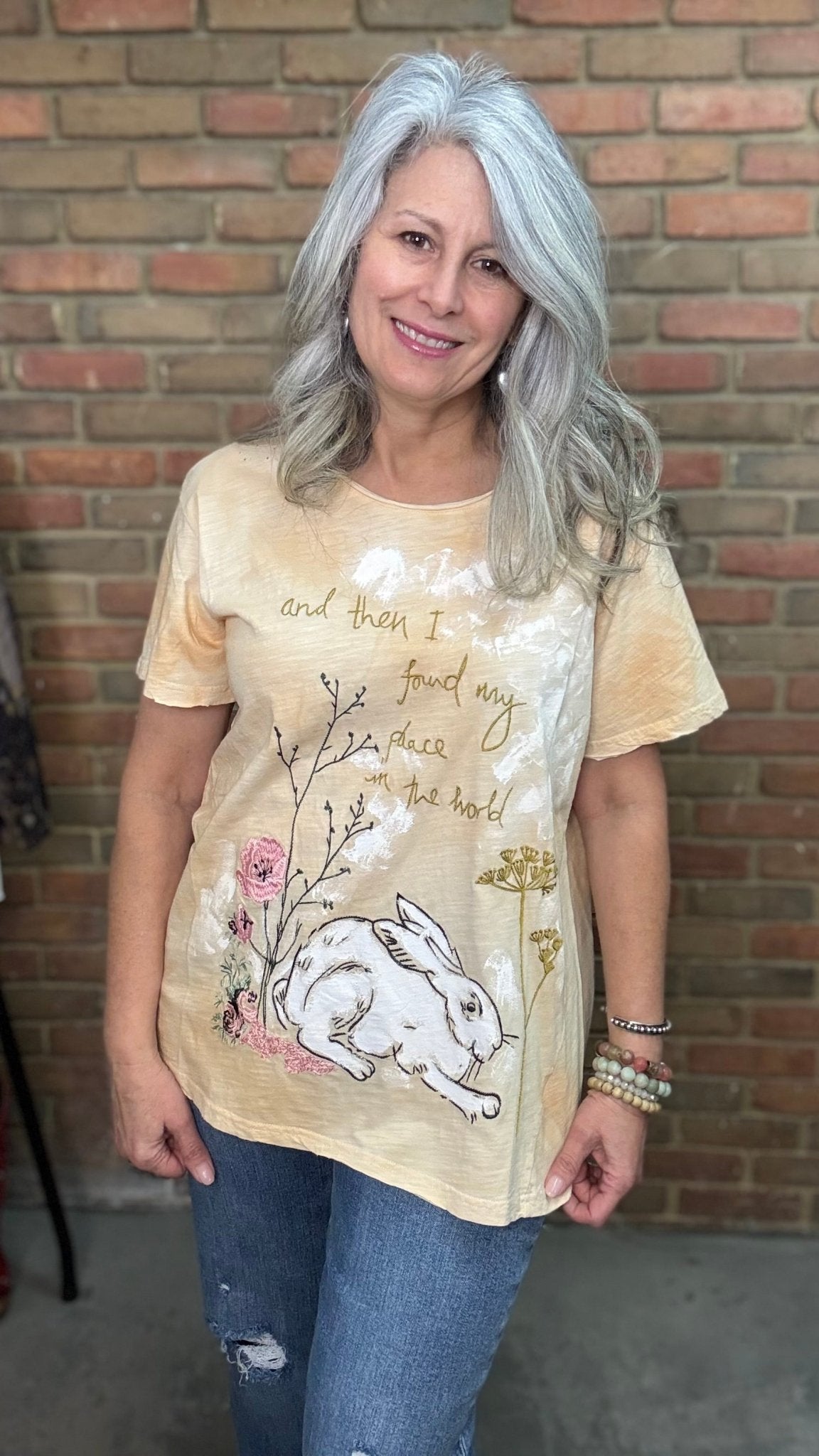 Moon Dance Tee - My Place - Vintage Vault Boutique