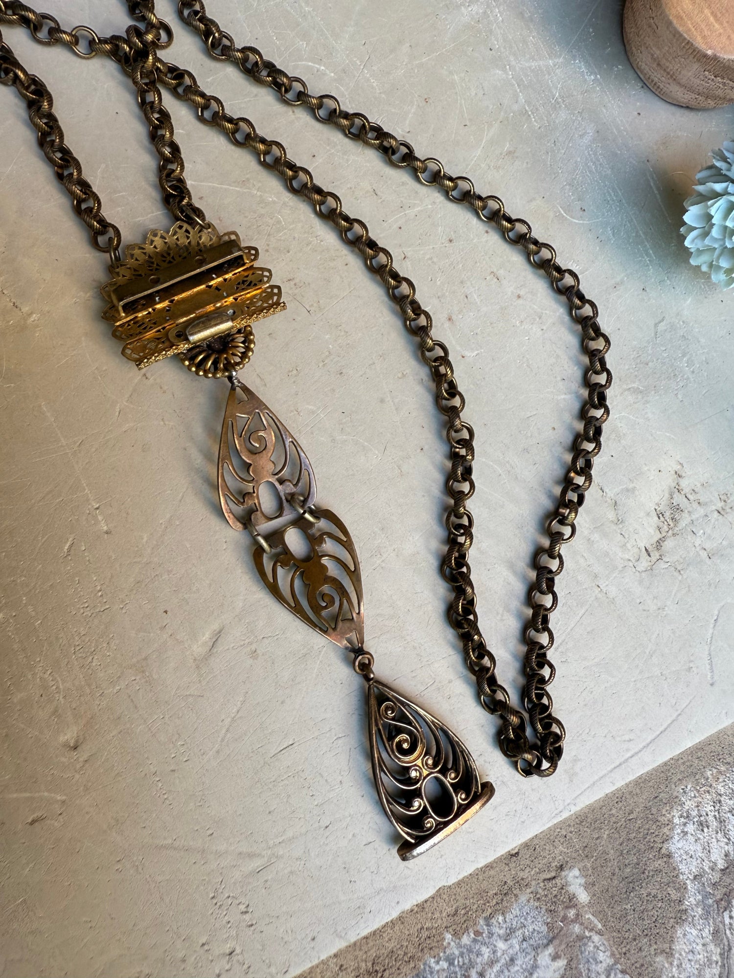 EKD Deco Watch Bob Necklace