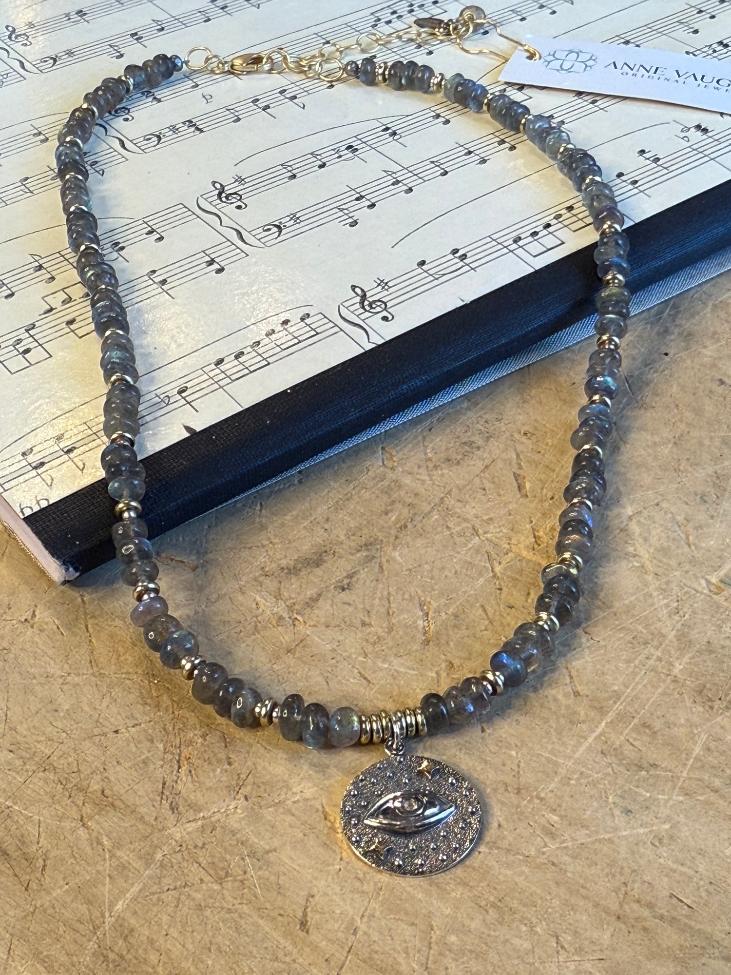 OFK Eye and Star Necklace OFK5103