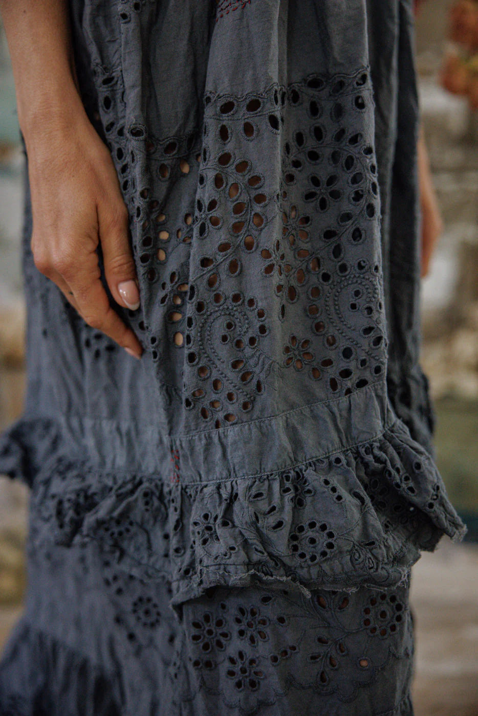 Dress 1282 Eyelet Emb Esti Cami Dress Ozzy
