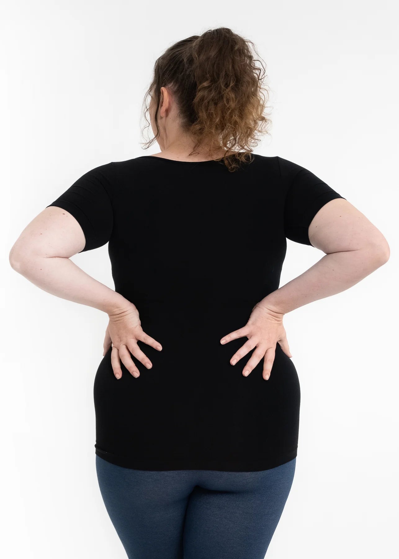Short Sleeve Basic Top