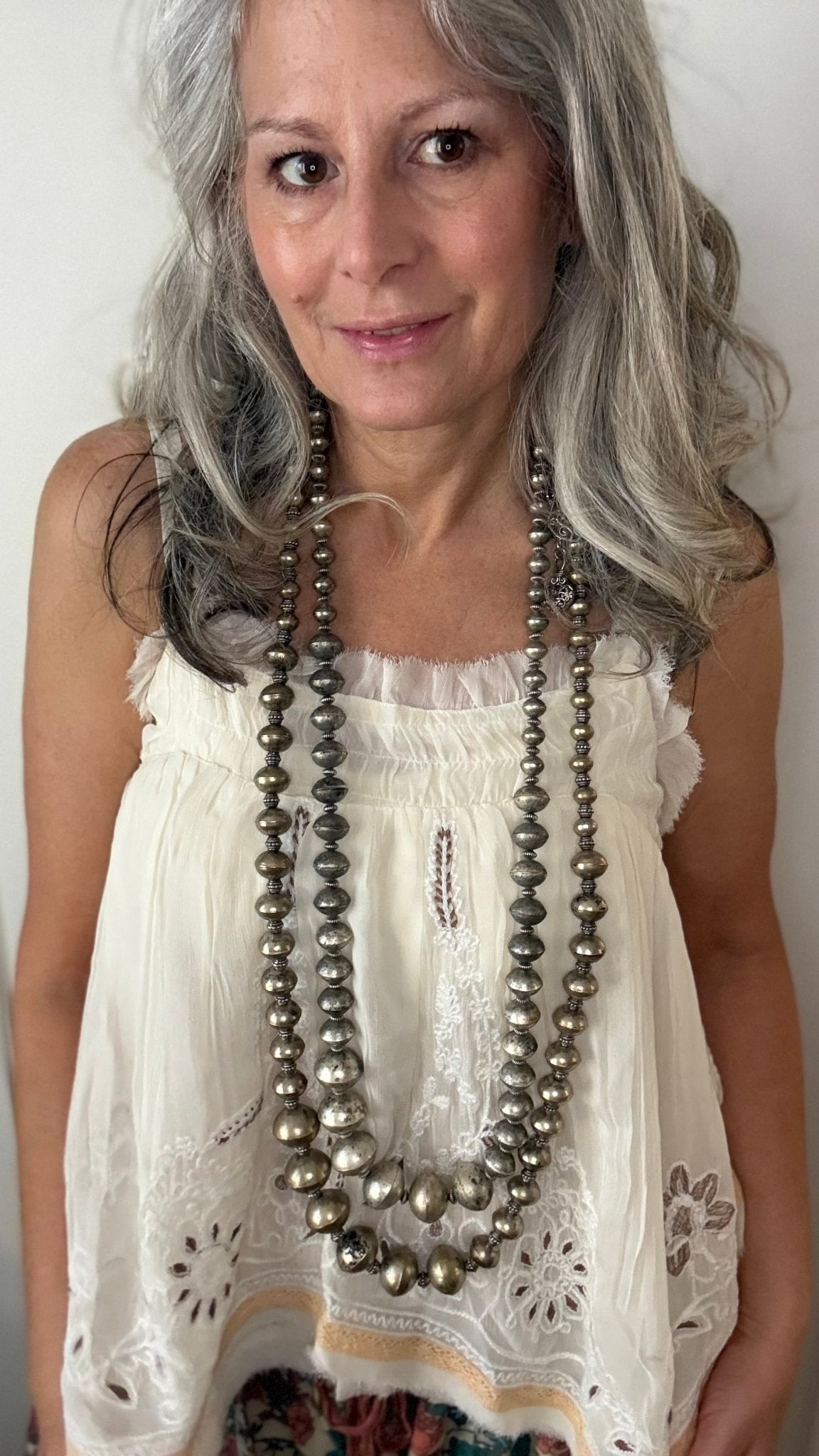 Tibetan Beaded Necklace - Vintage Vault Boutique