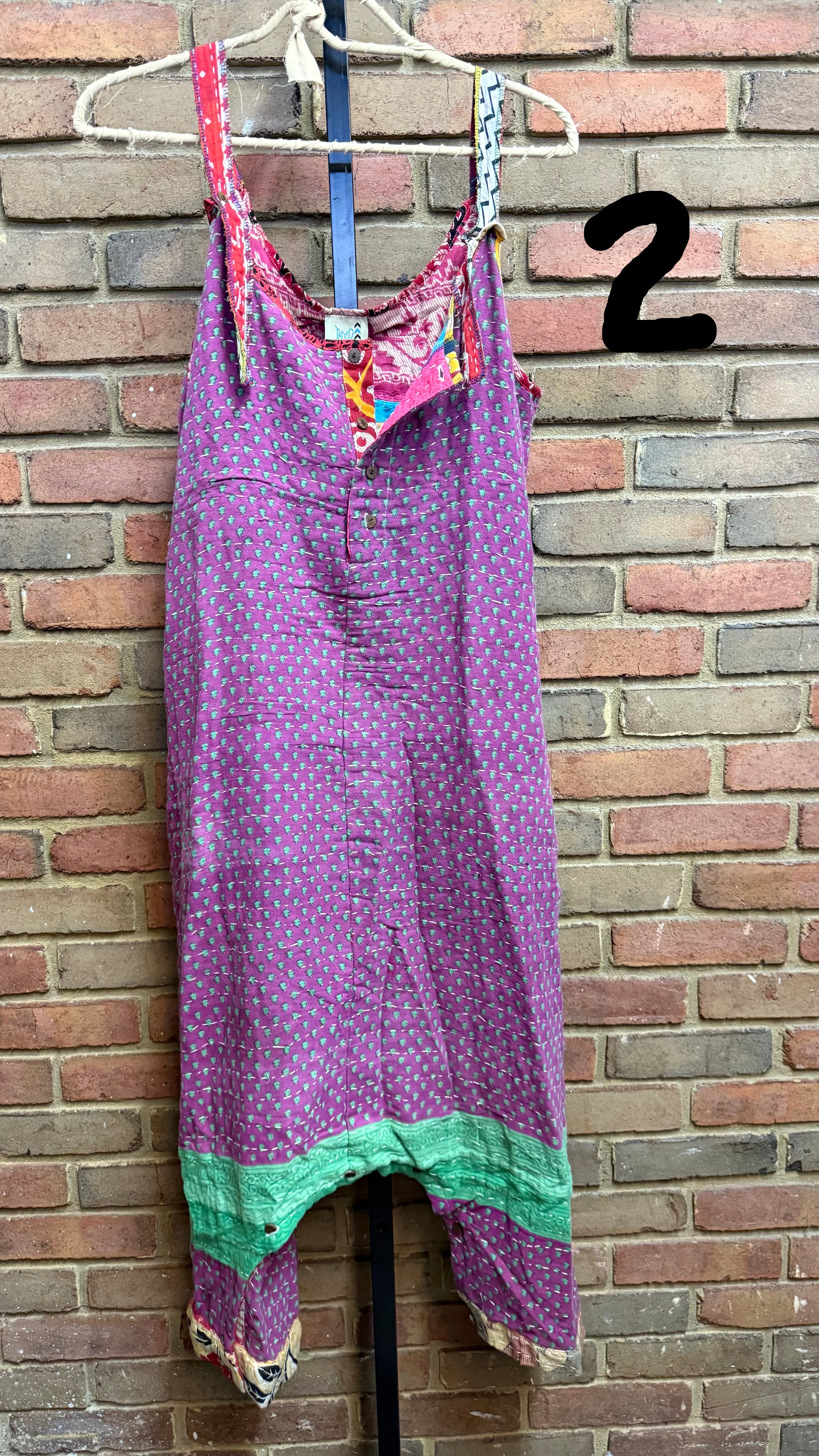 Kantha Sunrise Romper JG-75