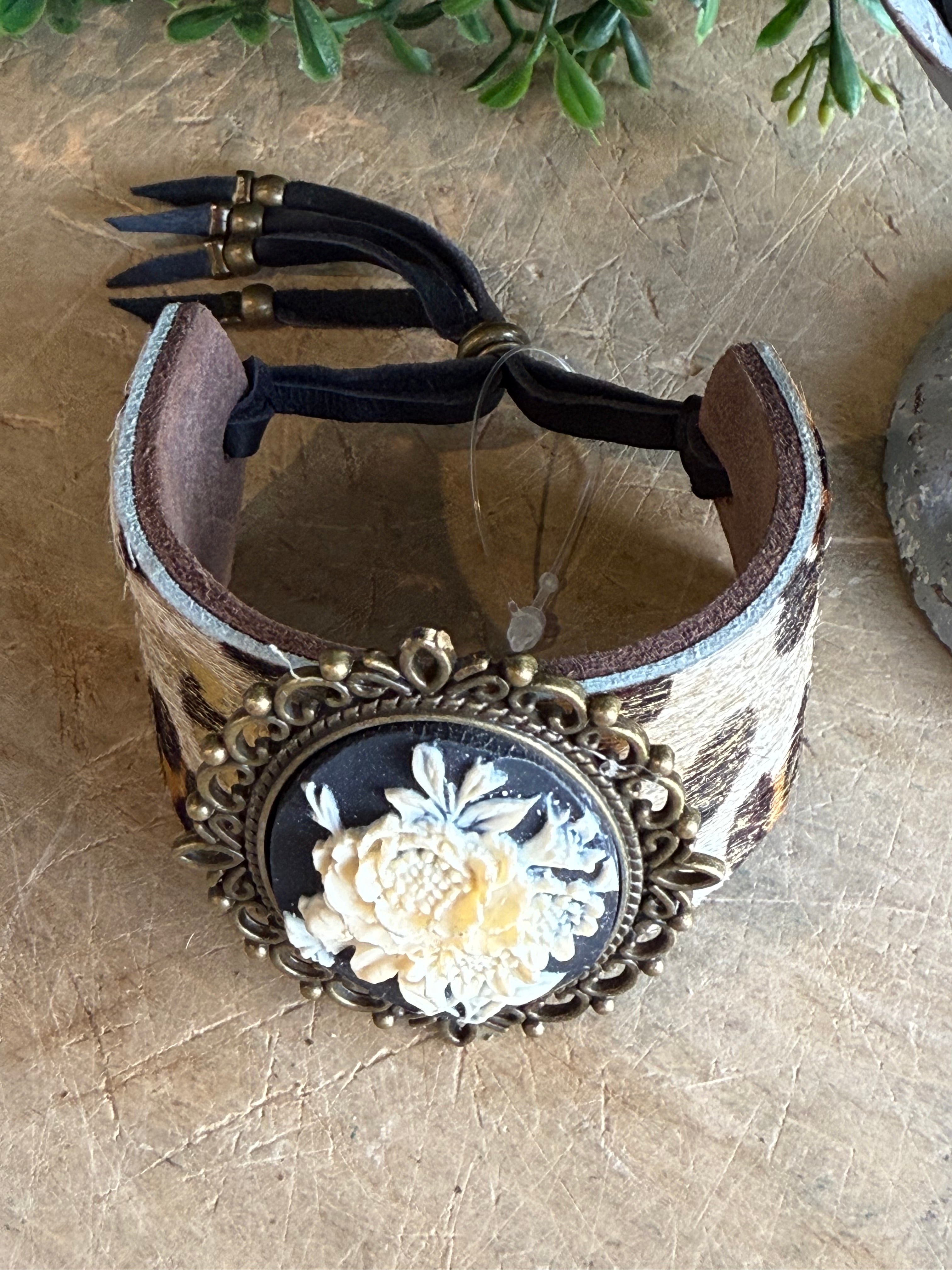 Cameo Cuff Bracelet