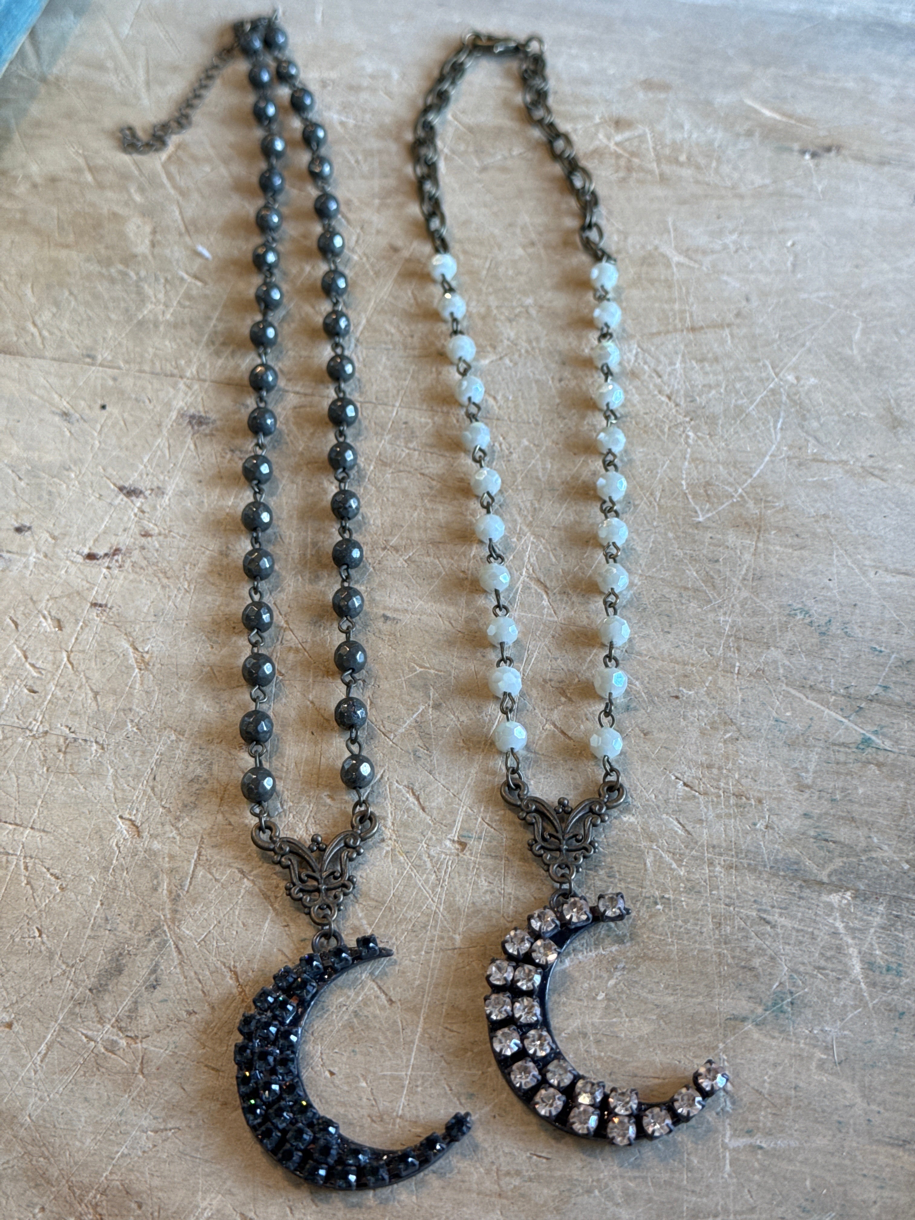 Crystal Moon Necklace