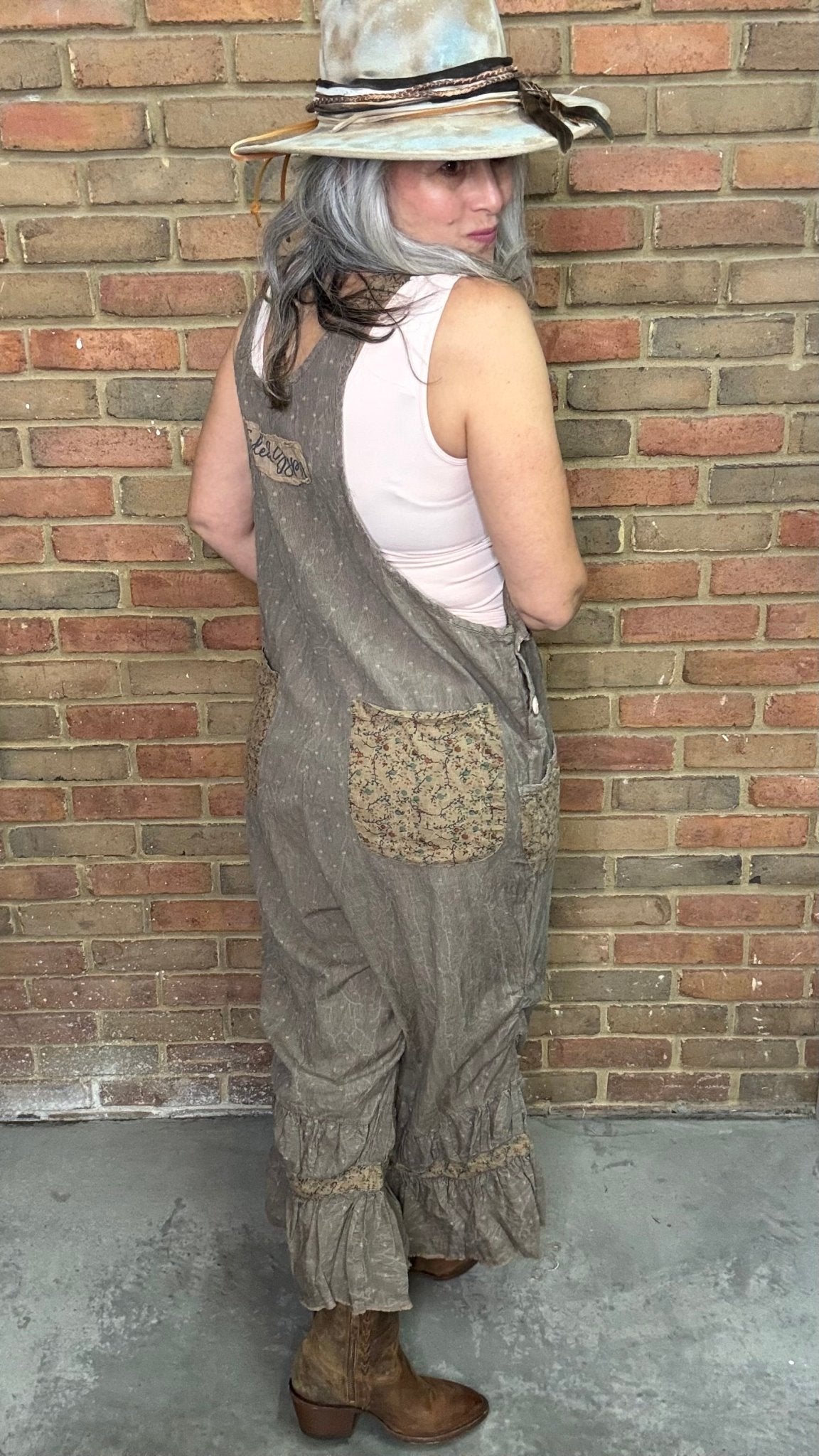 Canyon Mist Overalls - Vintage Vault Boutique