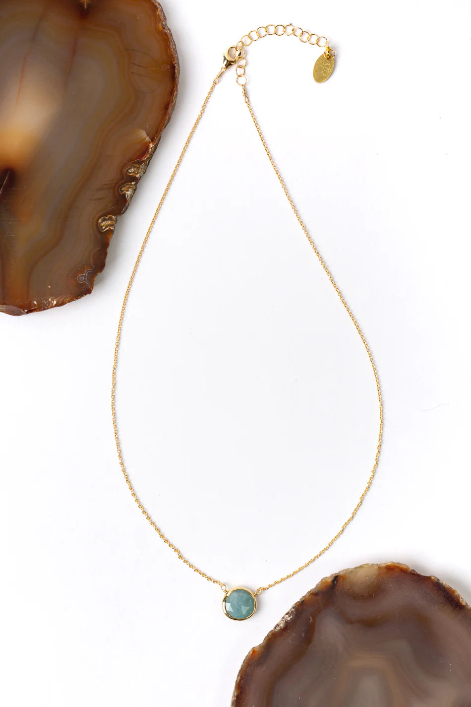 Favorites Aquamarine Necklace N009G