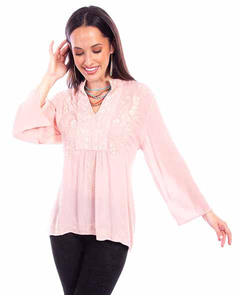 Dusty Pink Pullover Top